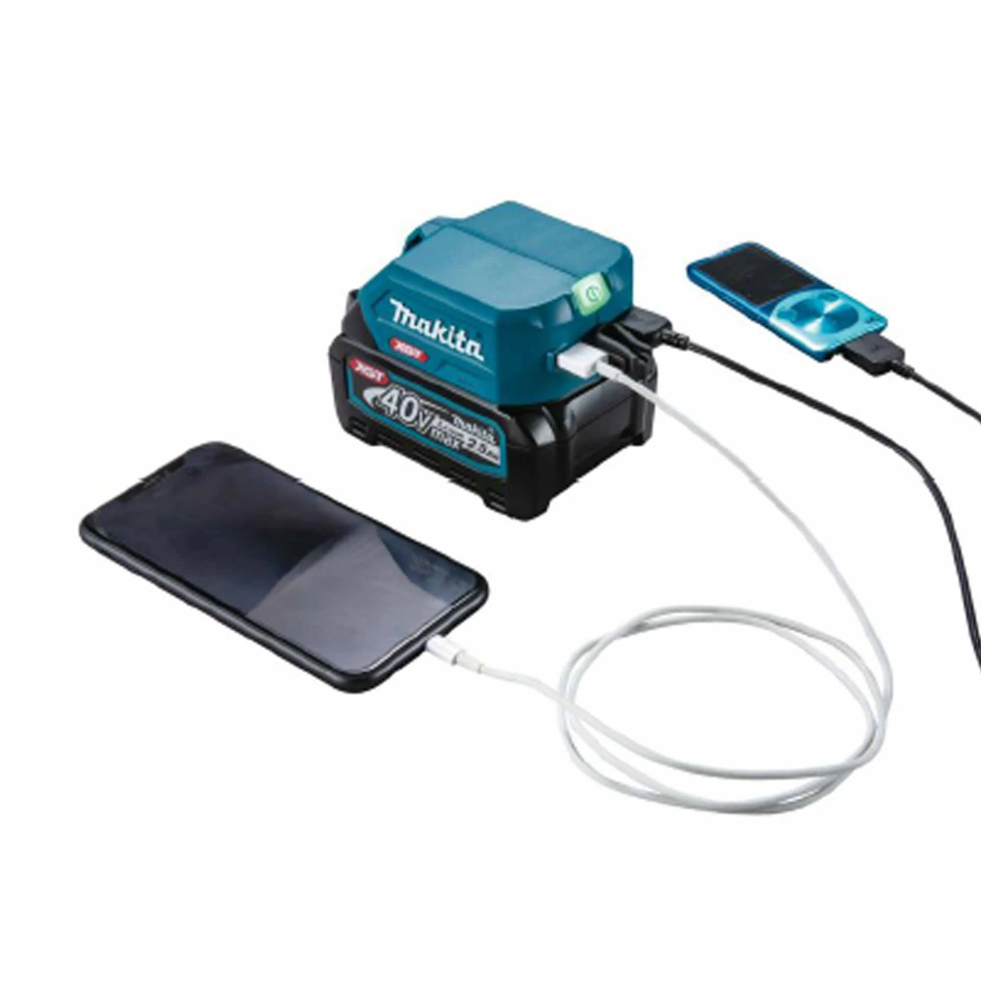 Adattatore USB XGT Makita DEAADP001G 40V - Image 2