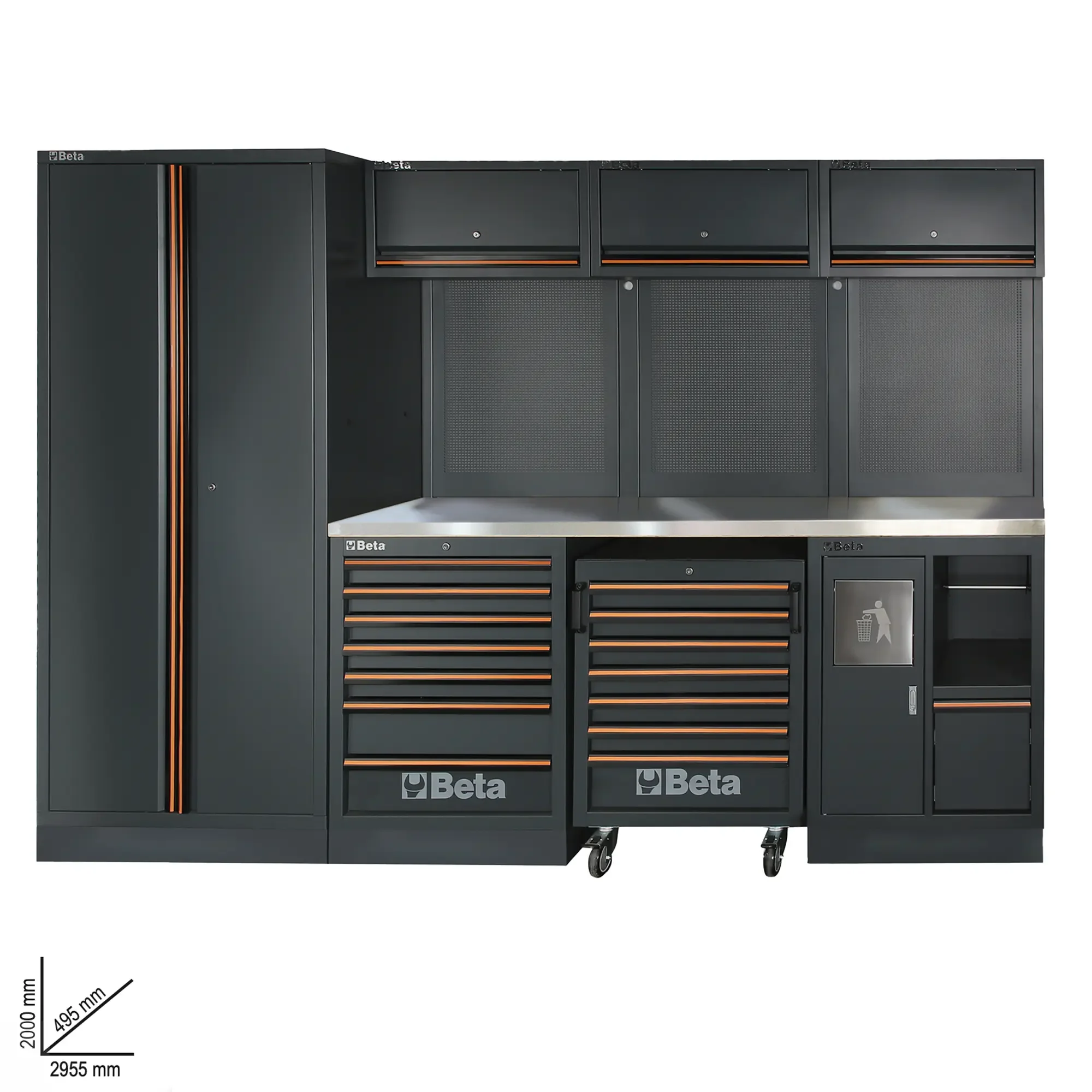 Arredo officina Beta C45PRO X con 196 Utensili Omaggio - Image 2