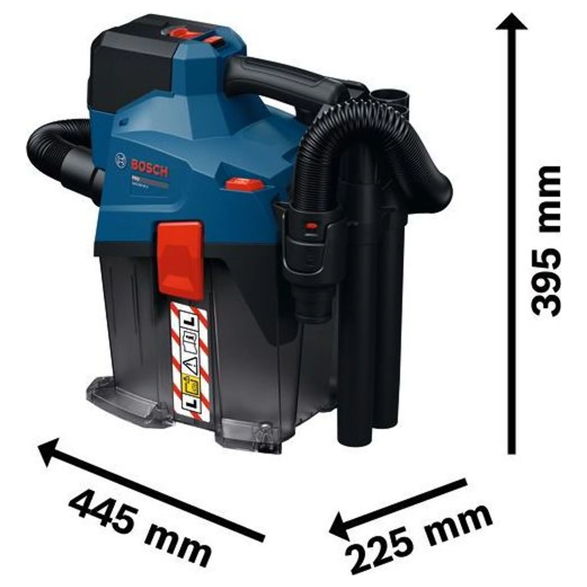 Aspiratore Bosch Professional GAS18V-6LS 18V - Image 3