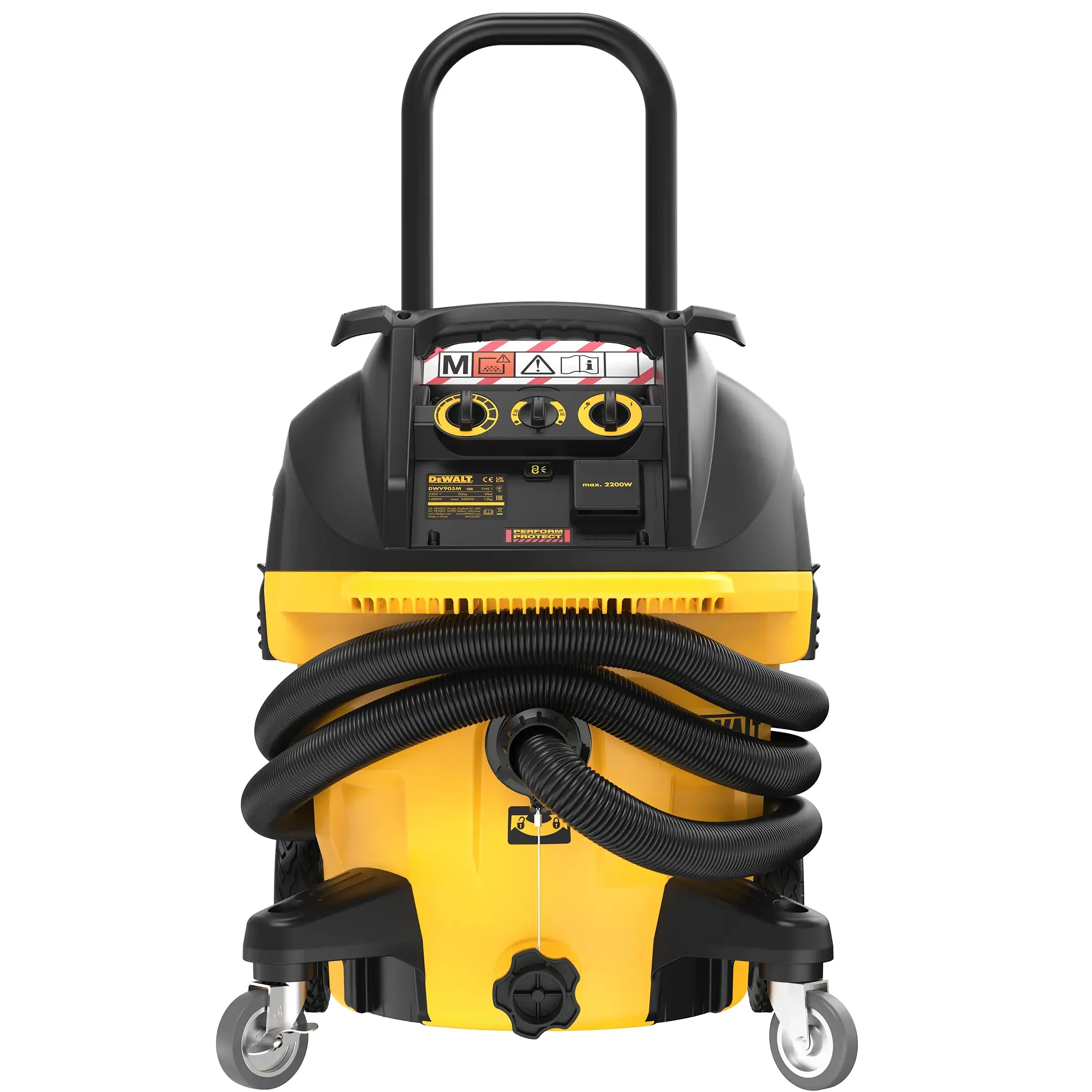 Aspiratore solidi/liquidi Dewalt DWV905M-QS 1400W - Image 3