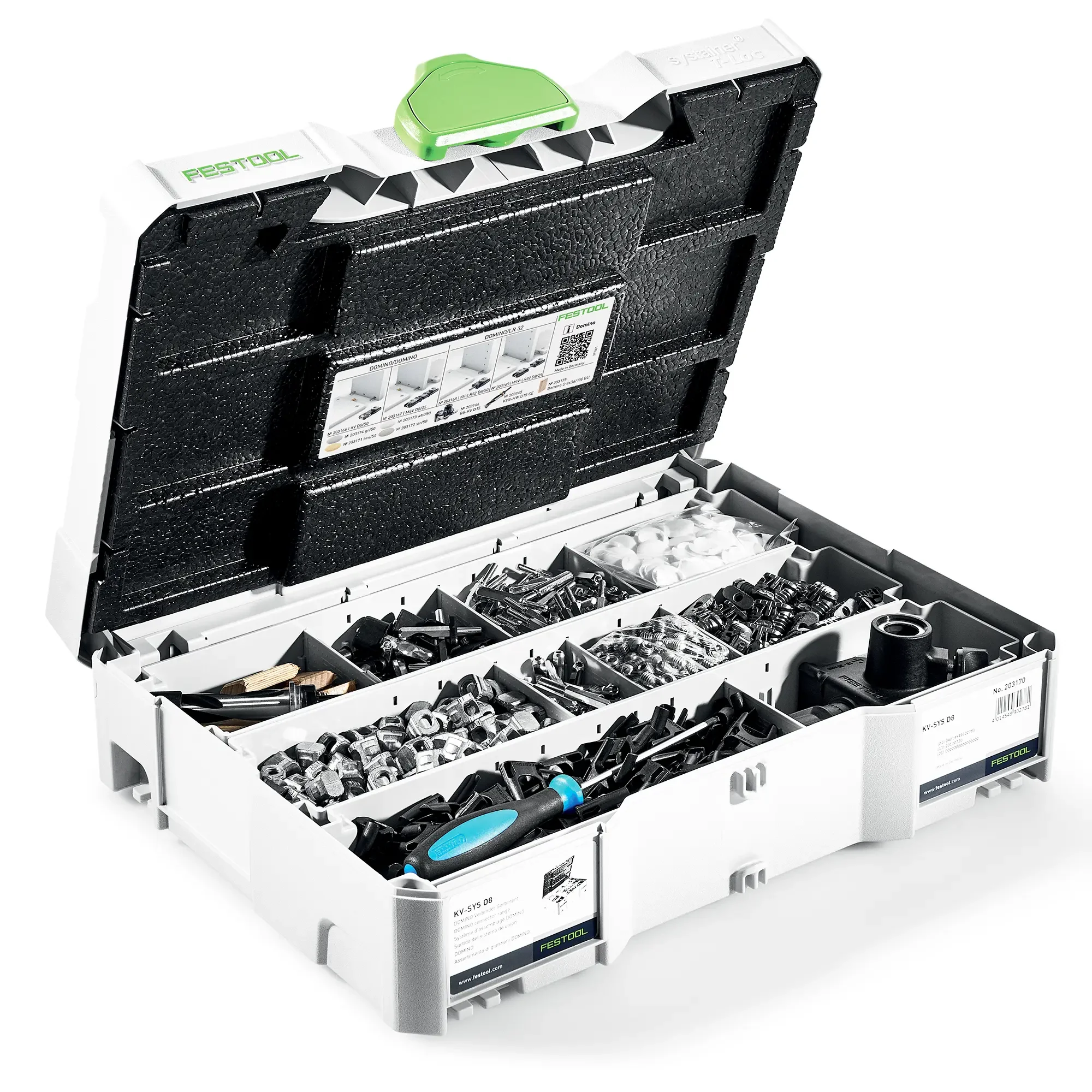 Assortimento giunzioni Festool DOMINO KV-SYS D8 - Image 2