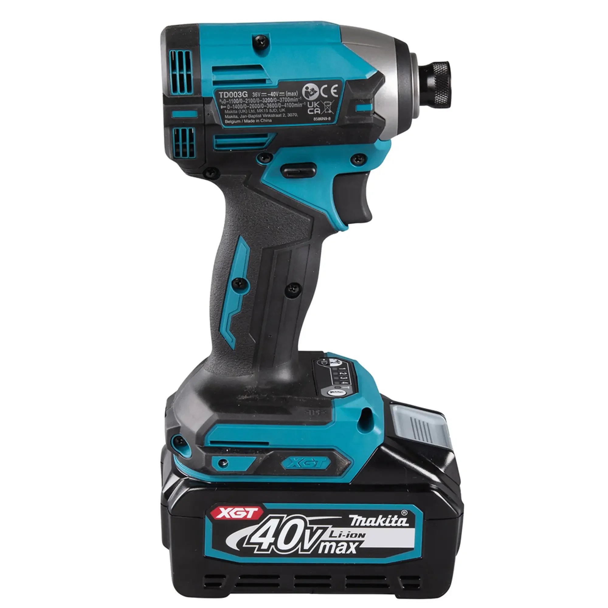 Avvitatore a impulsi Makita TD003GD201 40V 2.5Ah - Image 4