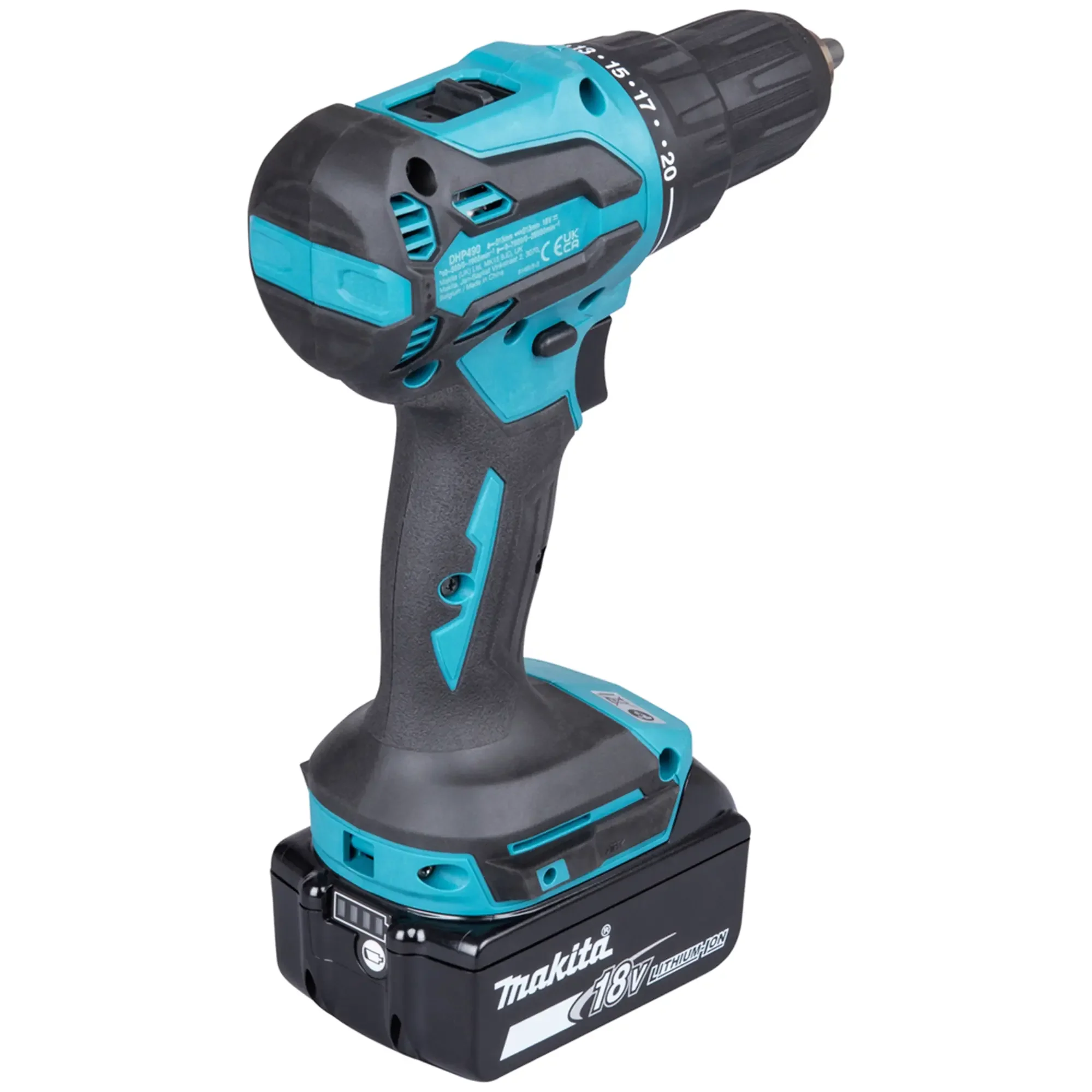Avvitatore a percussione Makita DHP490RTJ 18V 5Ah - Image 6
