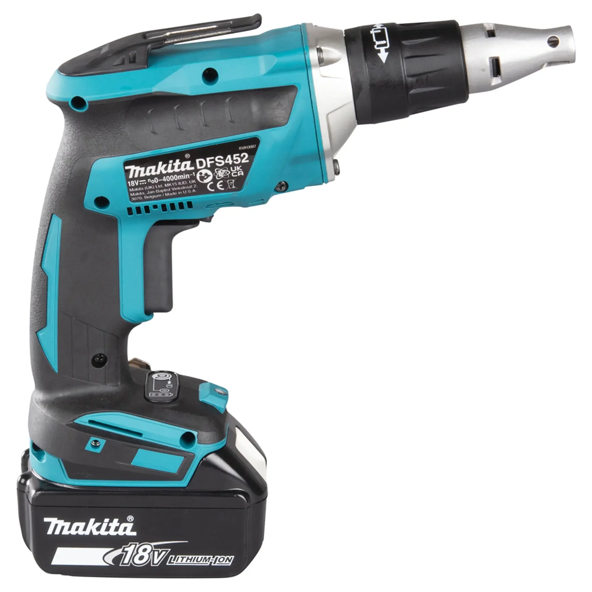 Avvitatore Cartongesso Makita DFS452AJX2 18V 2Ah - Image 8