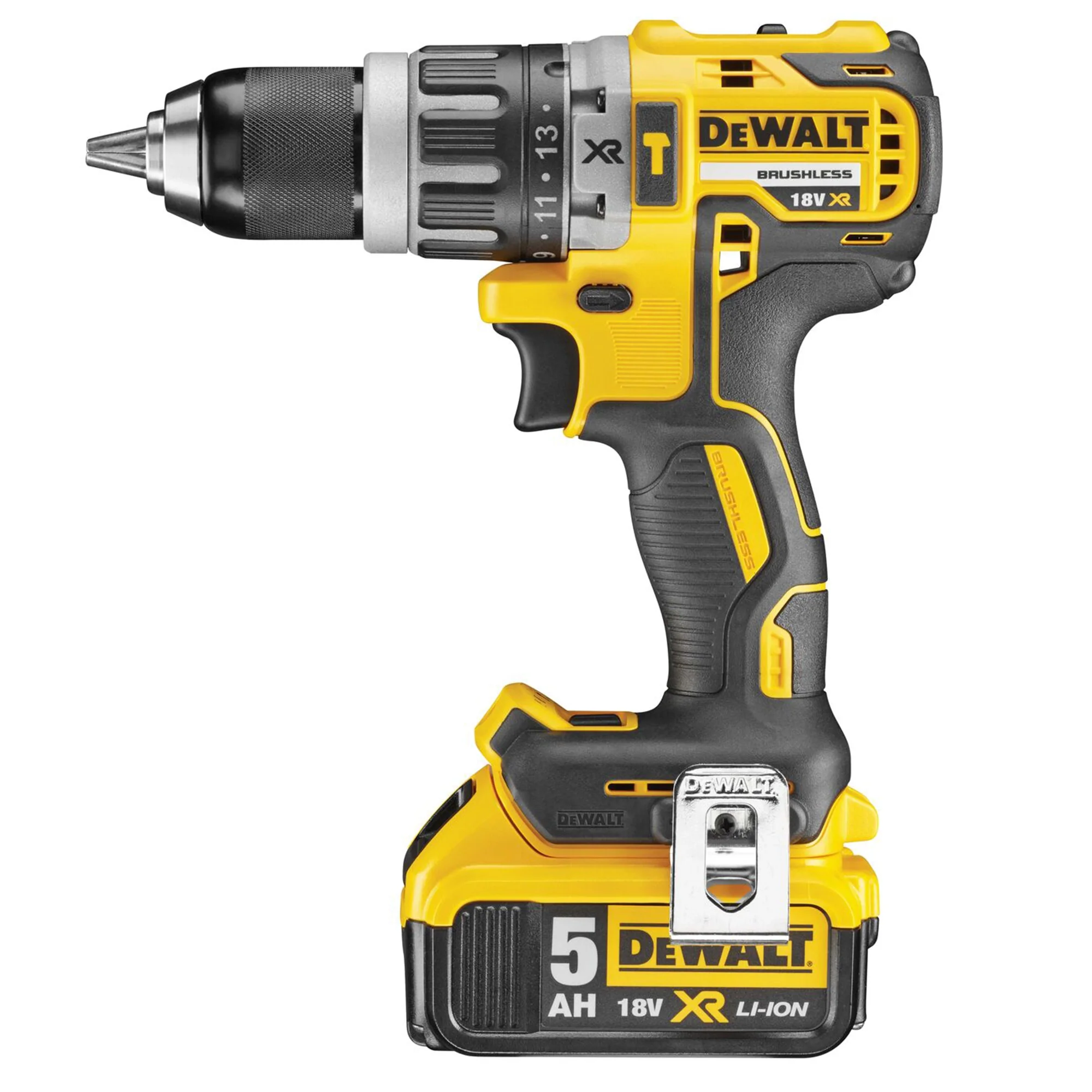 Trapano Avvitatore con Percussione Dewalt DCD796P2-QW 18V 5Ah - Image 3