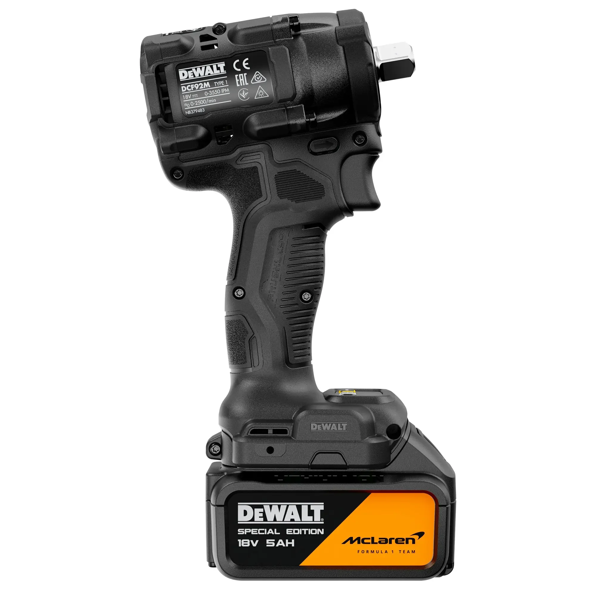 Avvitatore a impulsi Dewalt McLaren DCF92MP2T-QW 18V 5Ah - Image 3