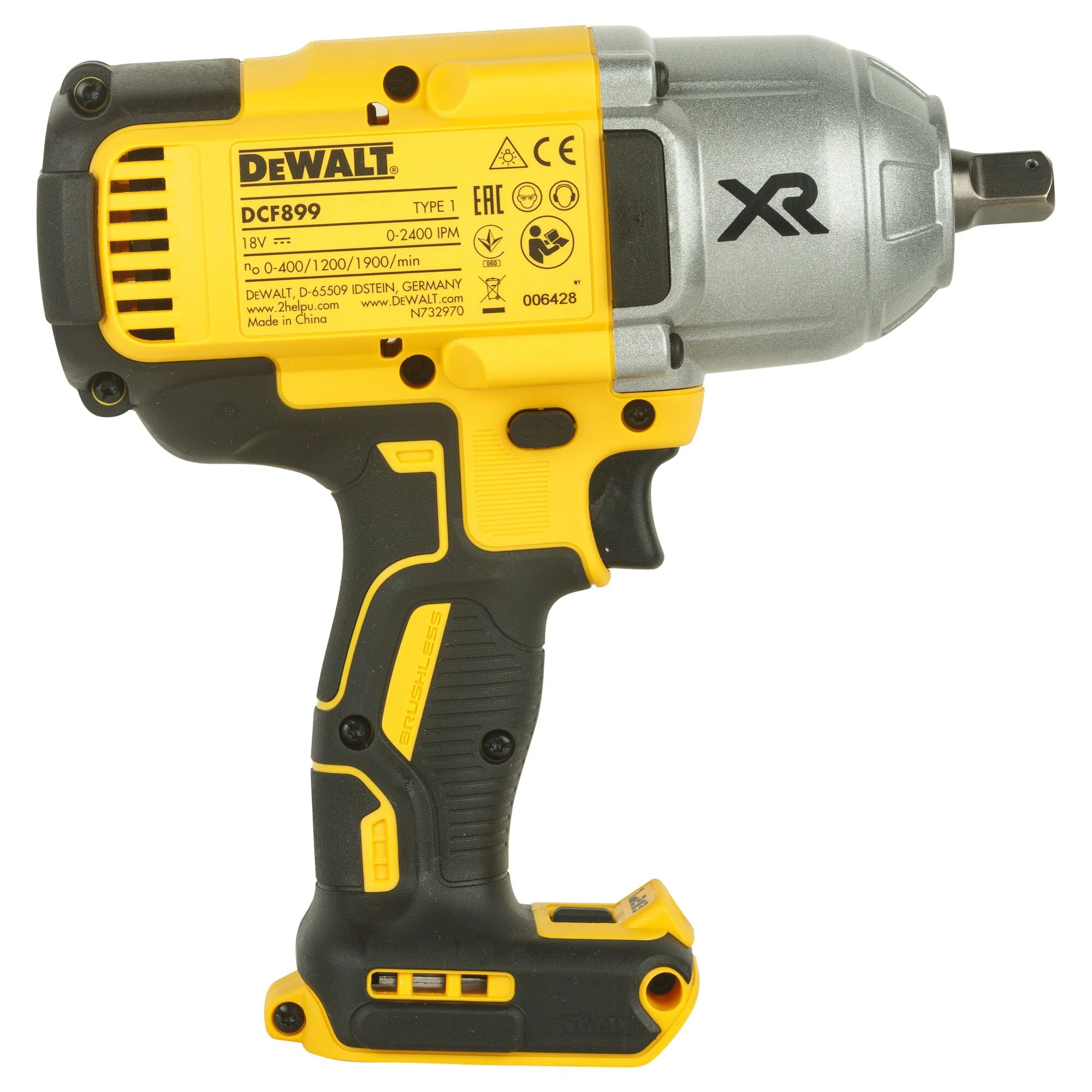 Avvitatore ad Impulsi Dewalt DCF899NT-XJ 18V - Image 3