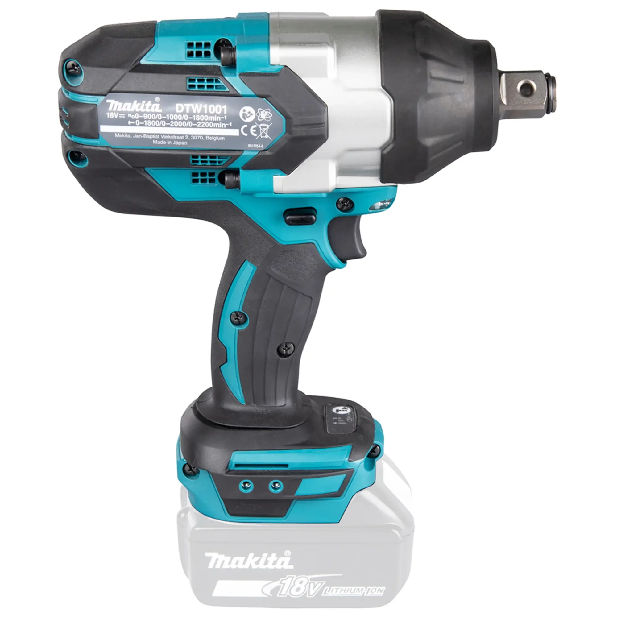 Avvitatore Impulsi Makita DTW1001ZJ 18V - Image 7