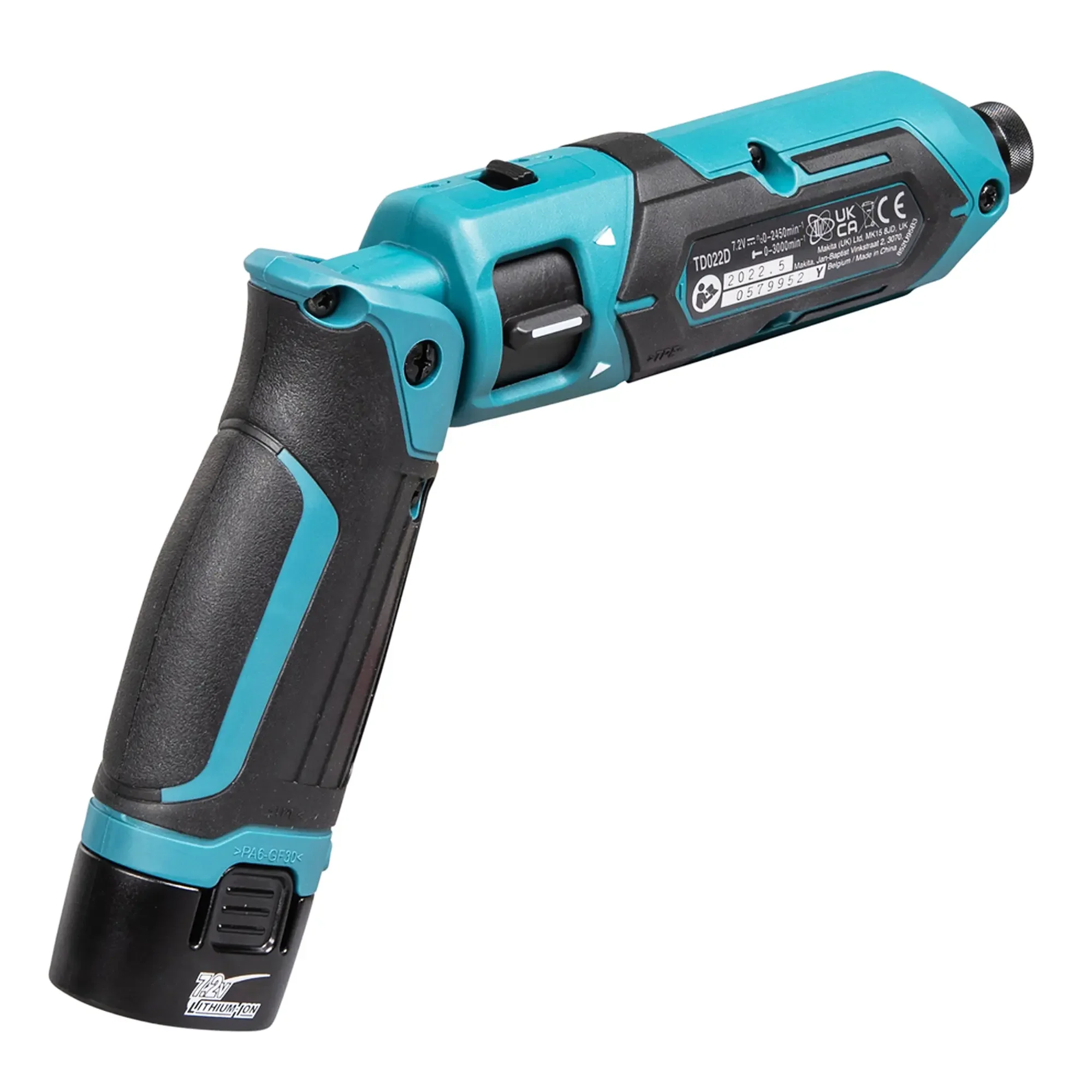 Avvitatore storto a impulsi Makita TD022DSE 7,2V 1.5Ah - Image 5