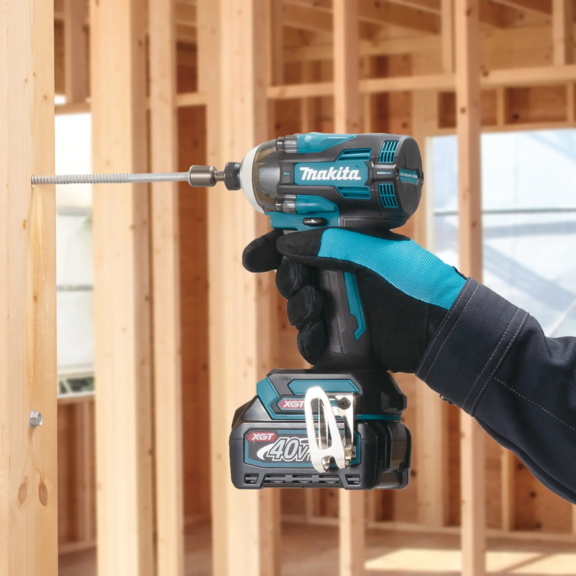 Avvitatore a impulsi Makita TD004GD201 40V 2.5Ah - Image 10
