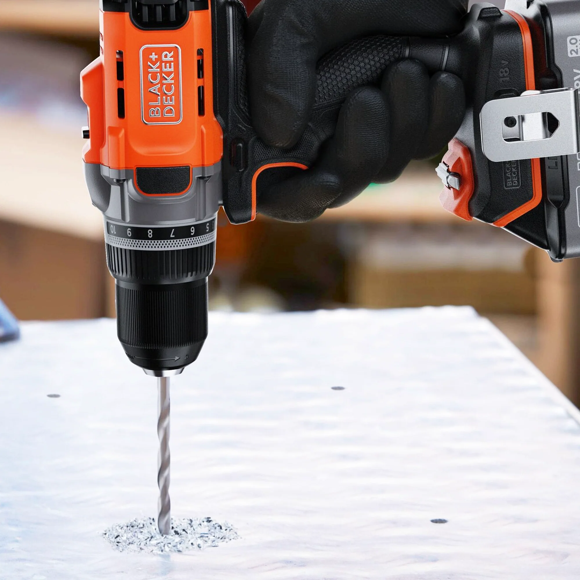 Avvitatore Black+Decker BCD382D1XK-QW 18V 2Ah - Image 3