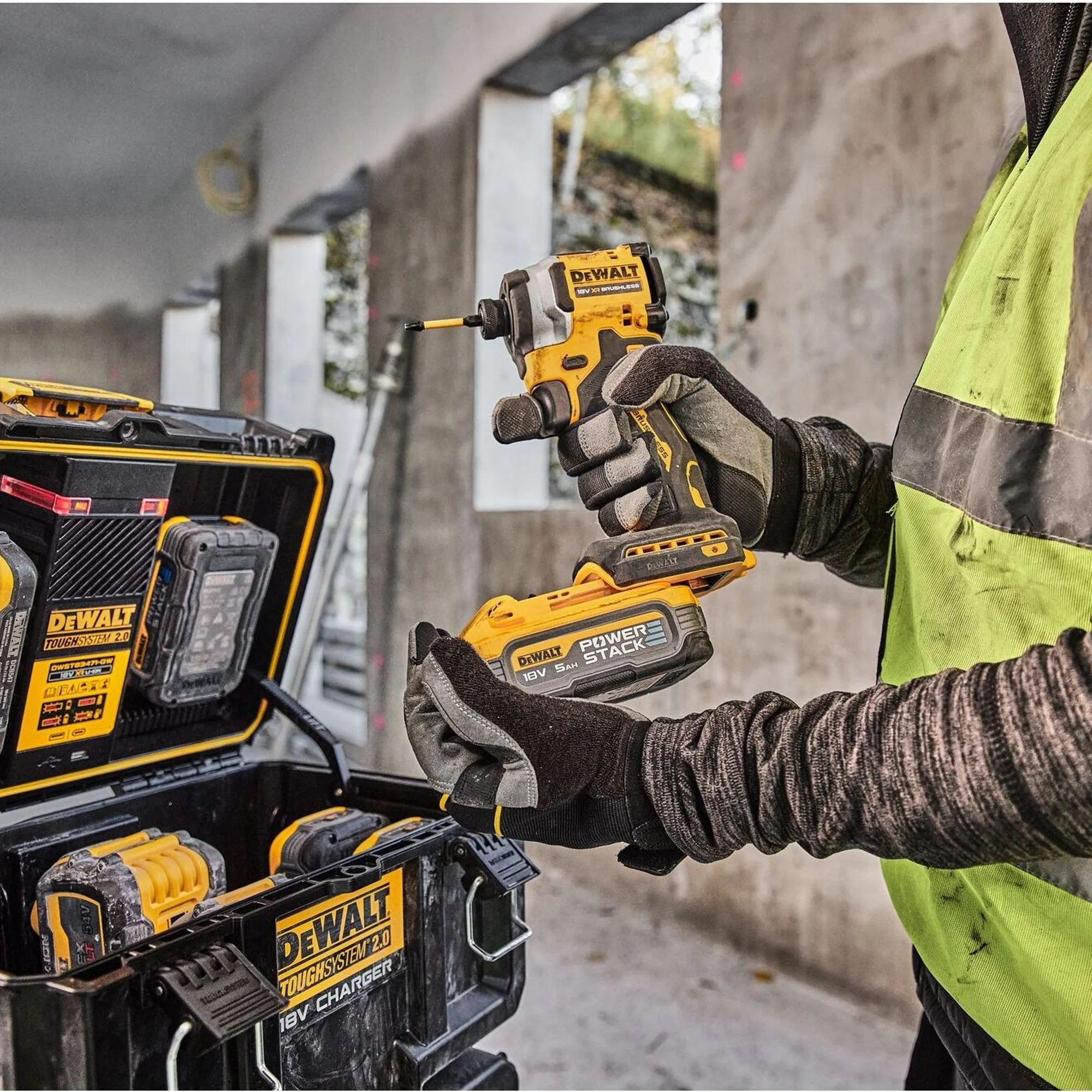 Caricabatterie Doppio Dewalt DWST83471-QW ToughSystem 2.0 - Image 10