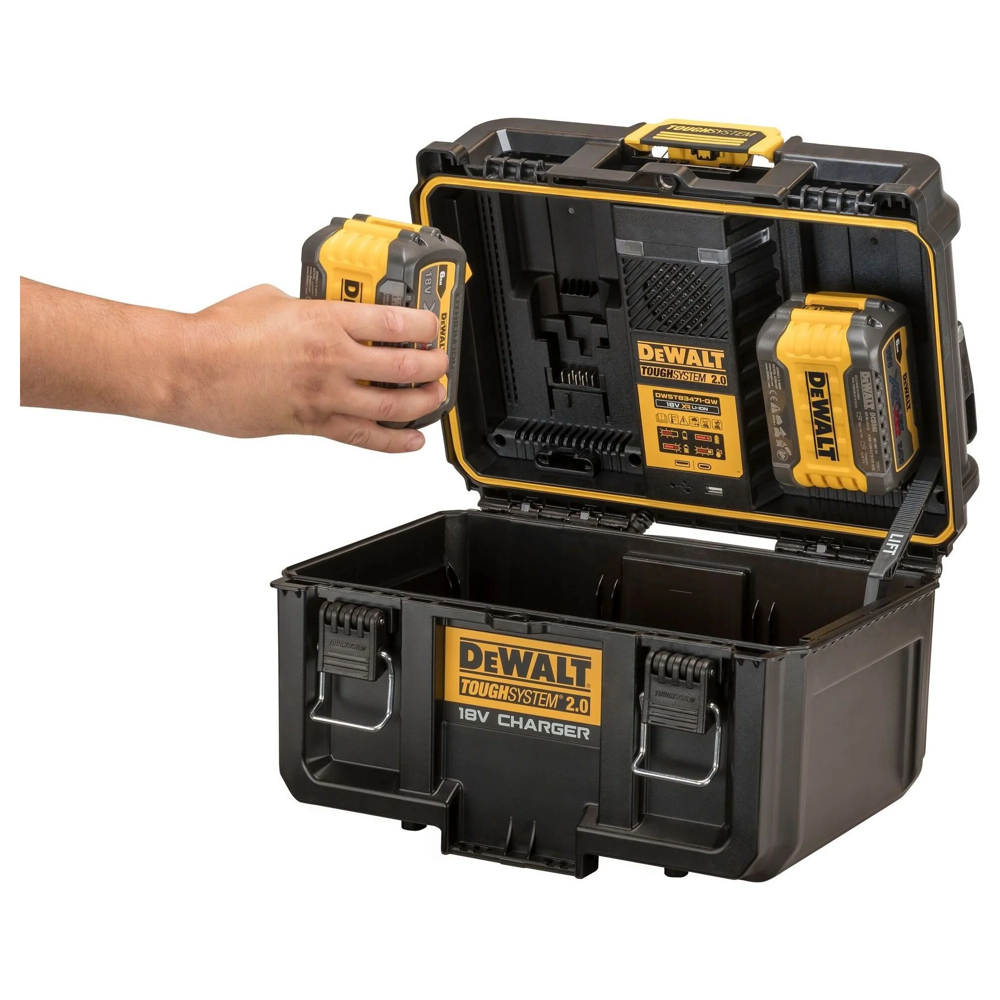 Caricabatterie Doppio Dewalt DWST83471-QW ToughSystem 2.0 - Image 16
