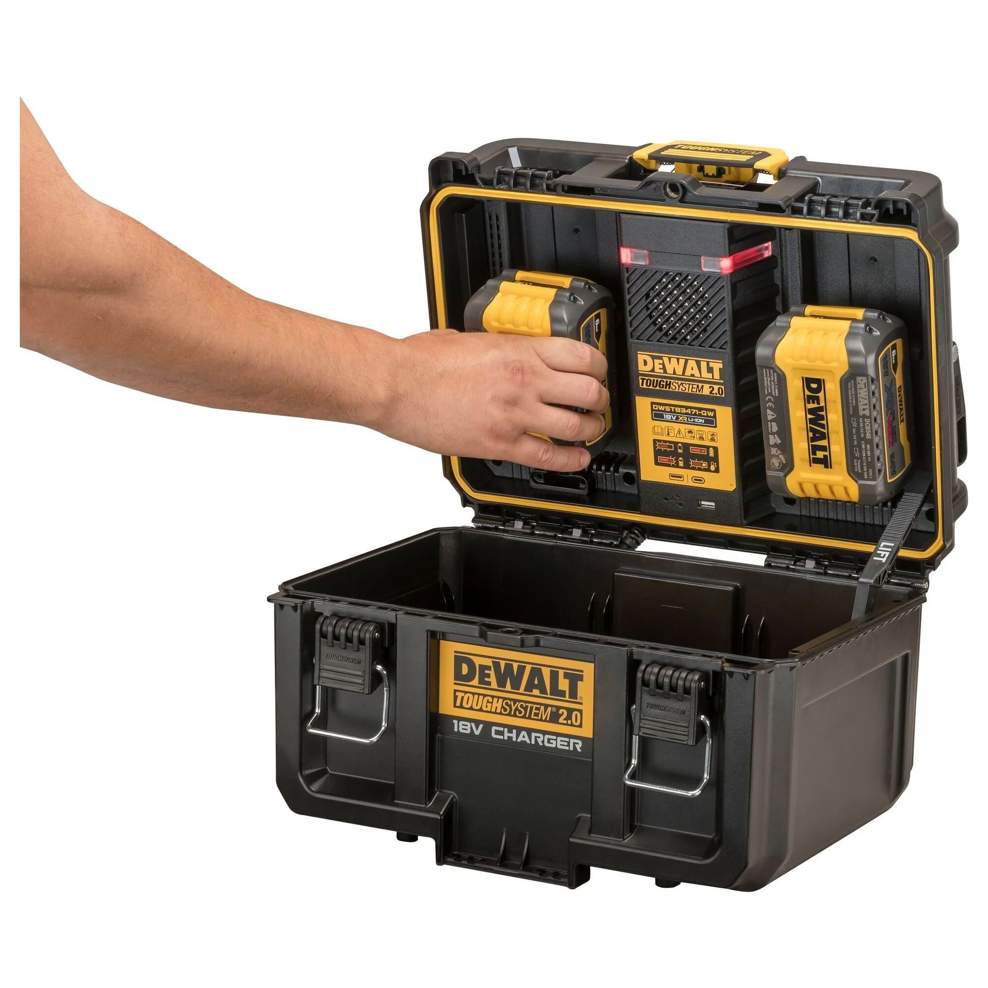Caricabatterie Doppio Dewalt DWST83471-QW ToughSystem 2.0 - Image 17