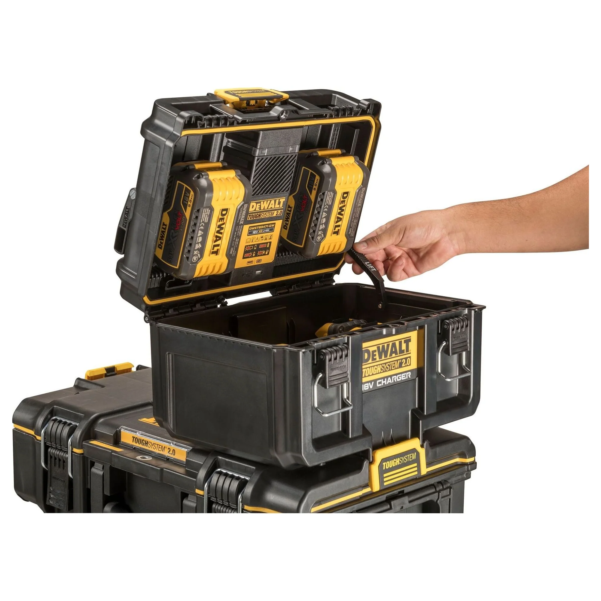 Caricabatterie Doppio Dewalt DWST83471-QW ToughSystem 2.0 - Image 18