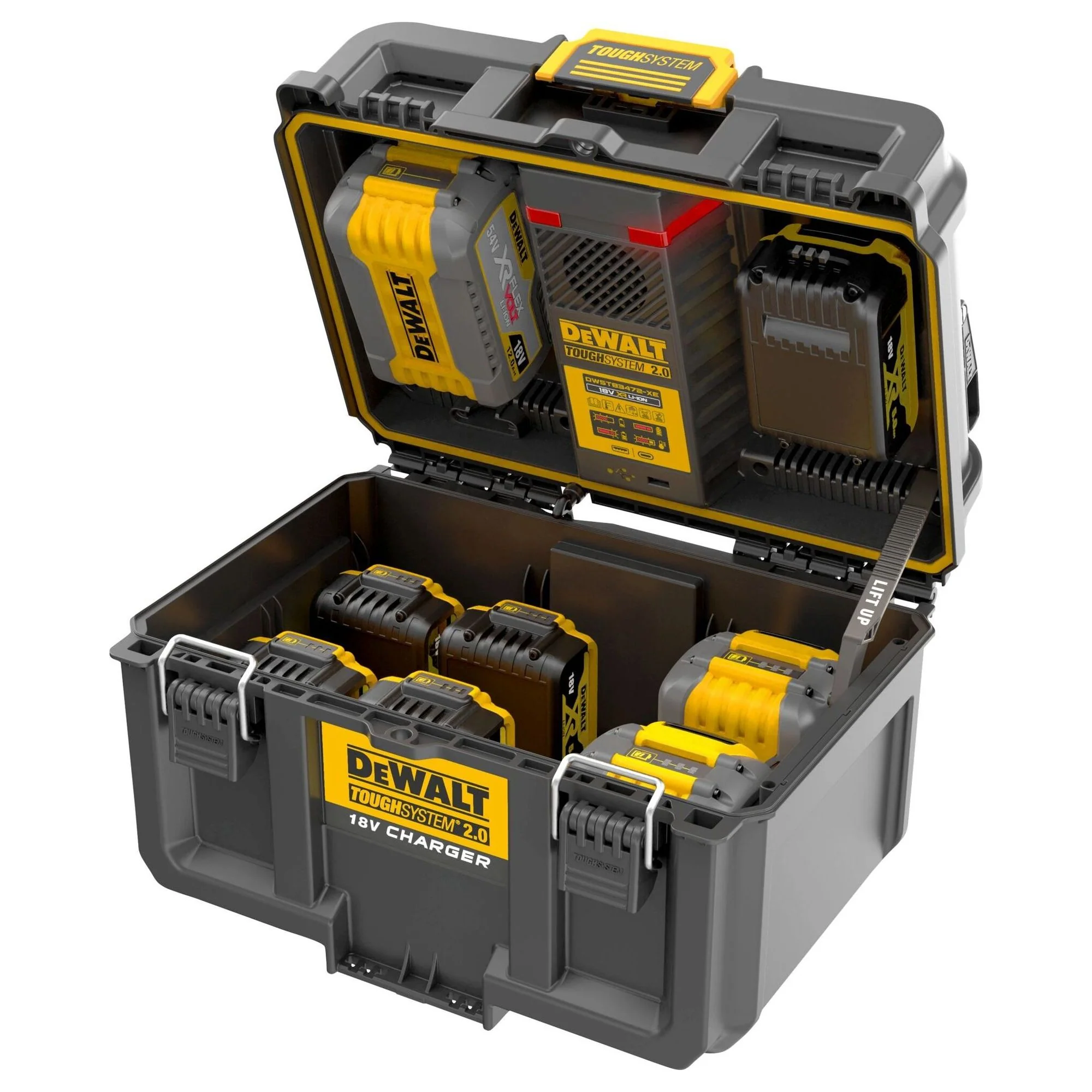 Caricabatterie Doppio Dewalt DWST83471-QW ToughSystem 2.0 - Image 2