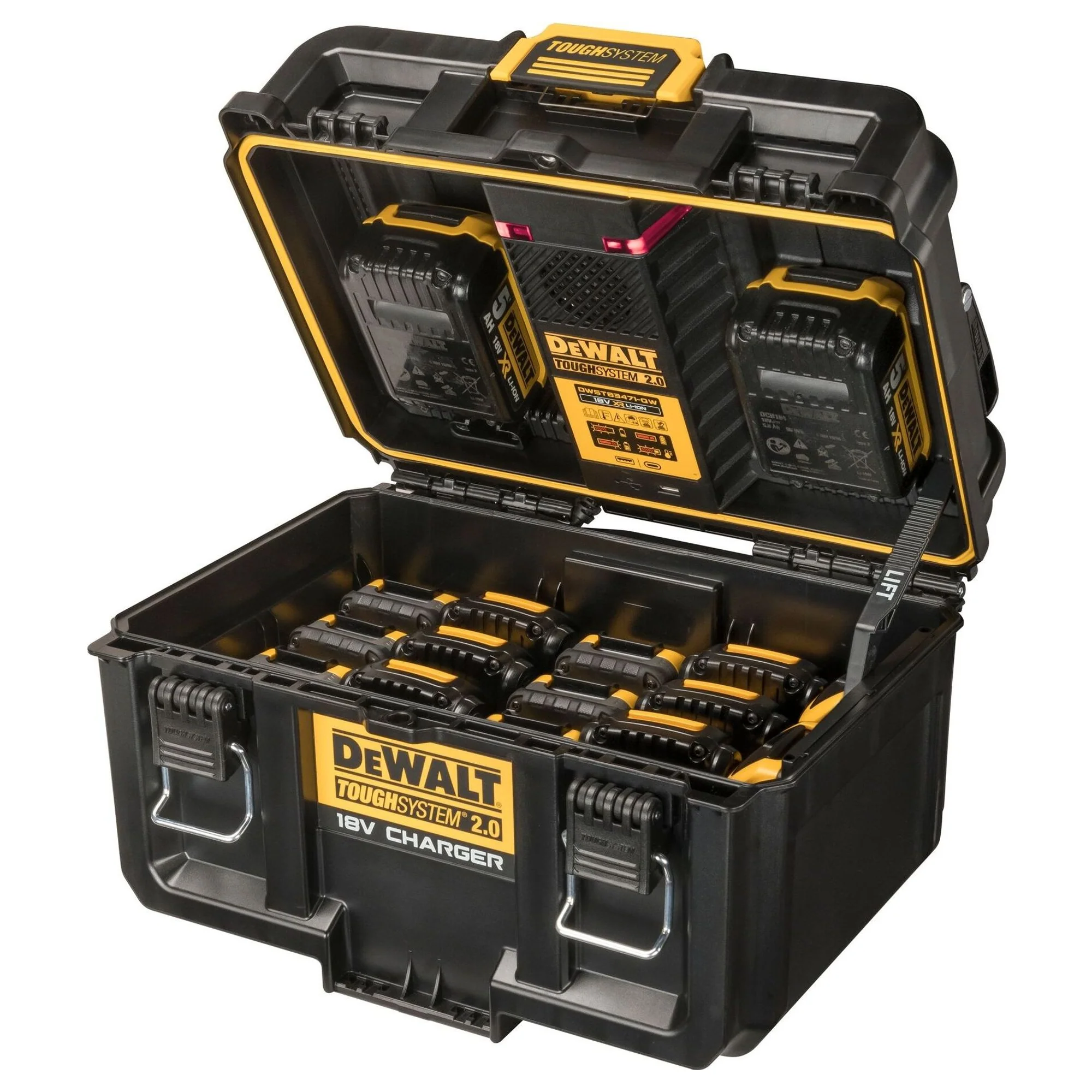 Caricabatterie Doppio Dewalt DWST83471-QW ToughSystem 2.0 - Image 3