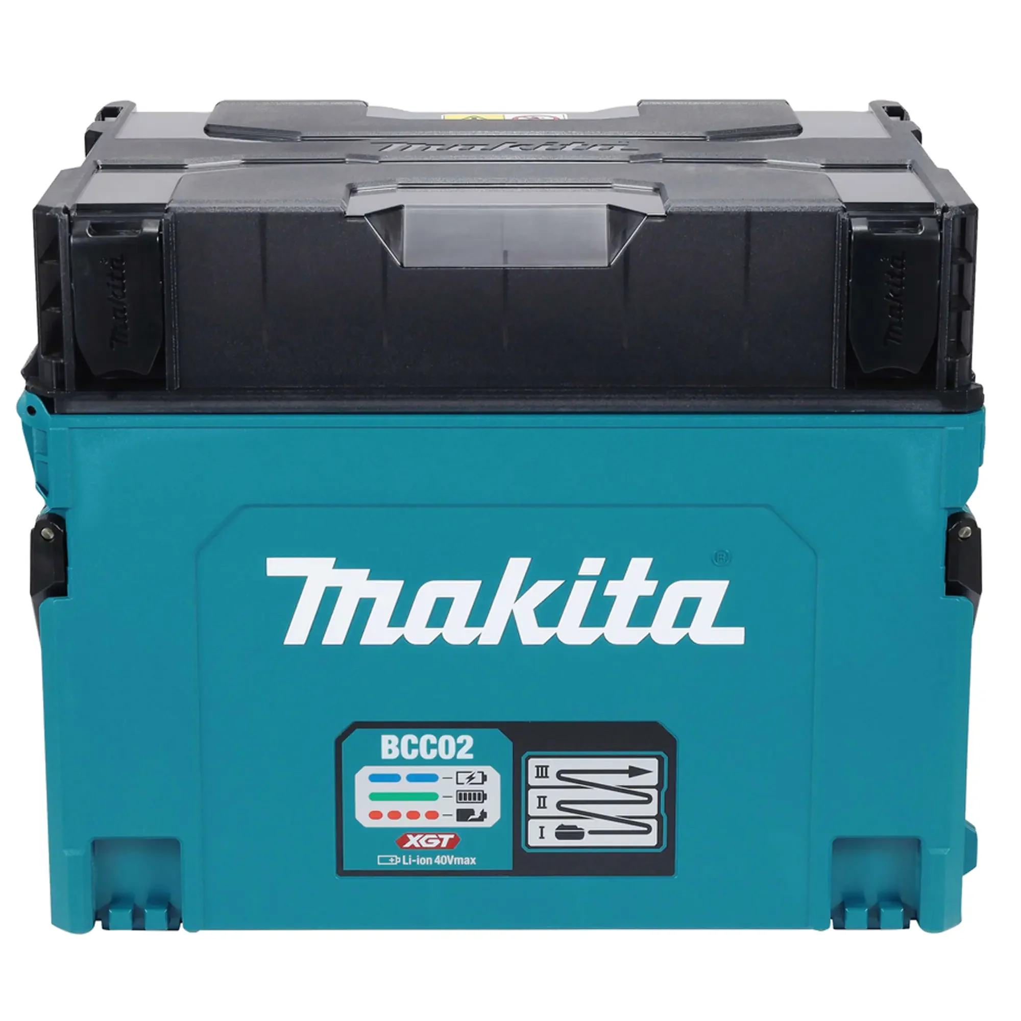Caricabatterie Multiplo Makita BCC02 1914U0-3 40V - Image 8