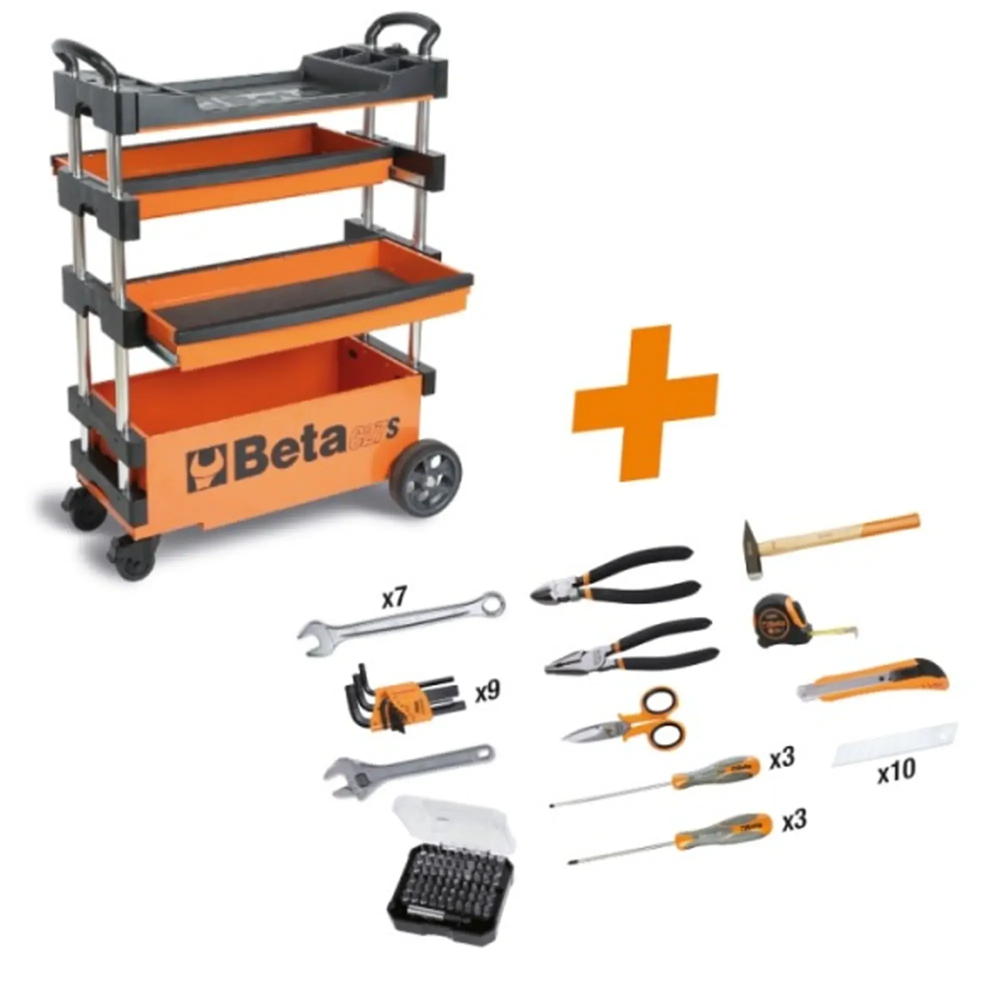 Carrello Portautensili Beta C27S con 100 Utensili Omaggio - Image 3