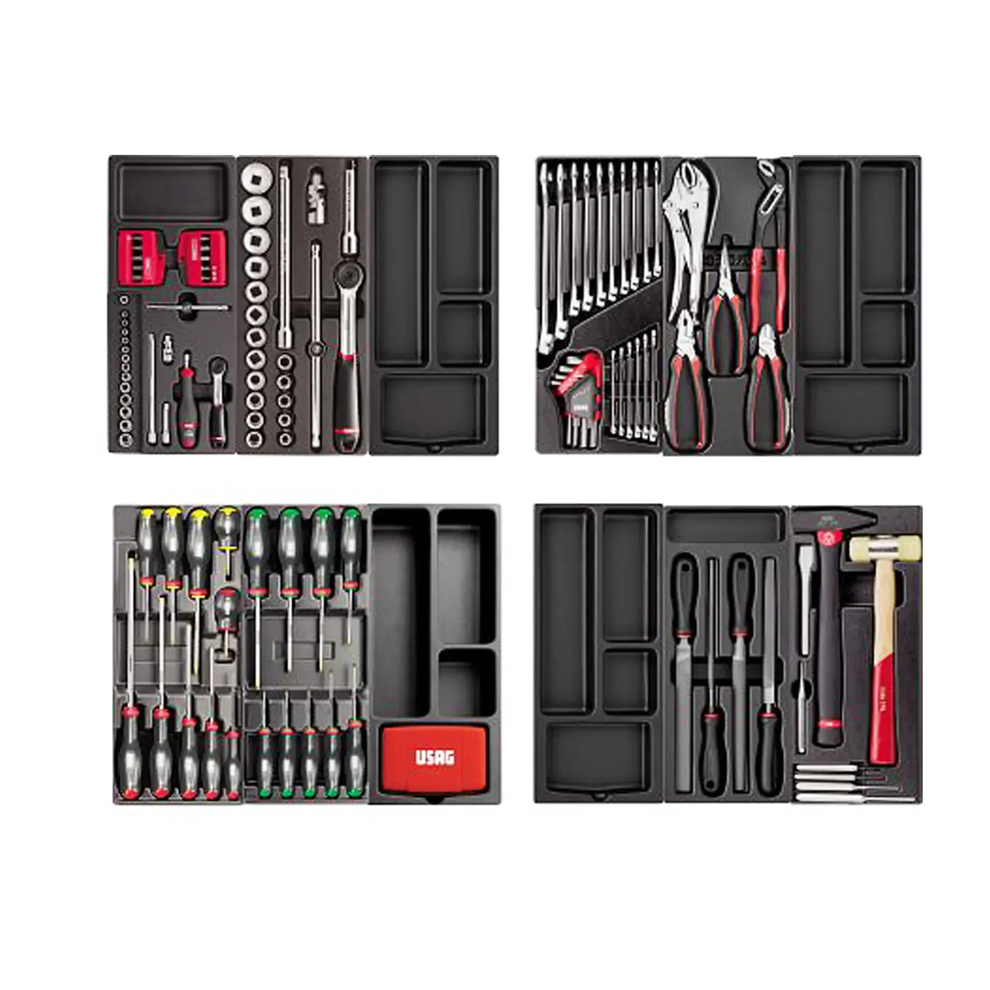 Carrello START Usag 516 ST6PM con Assortimento Manutenzione 157pz - Image 3