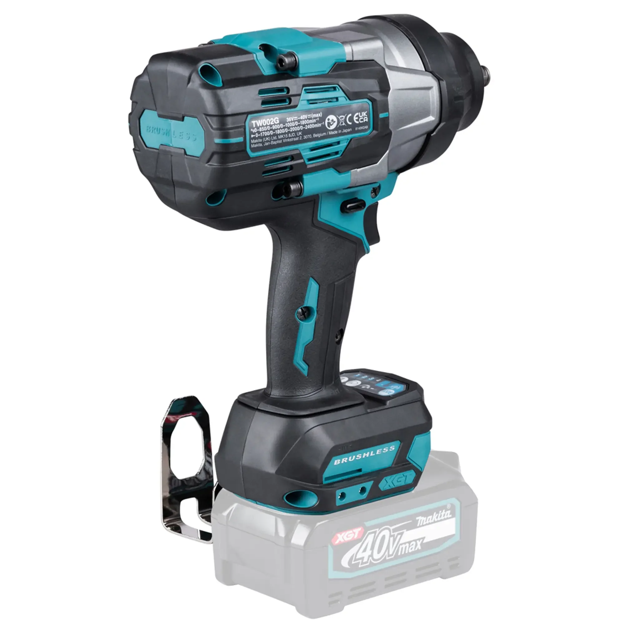 Chiave a Impulsi Makita TW002GZ01 40V - Image 7