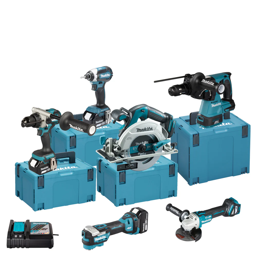 Combo Kit Makita DLX6139JX1 18V 5Ah - Image 2