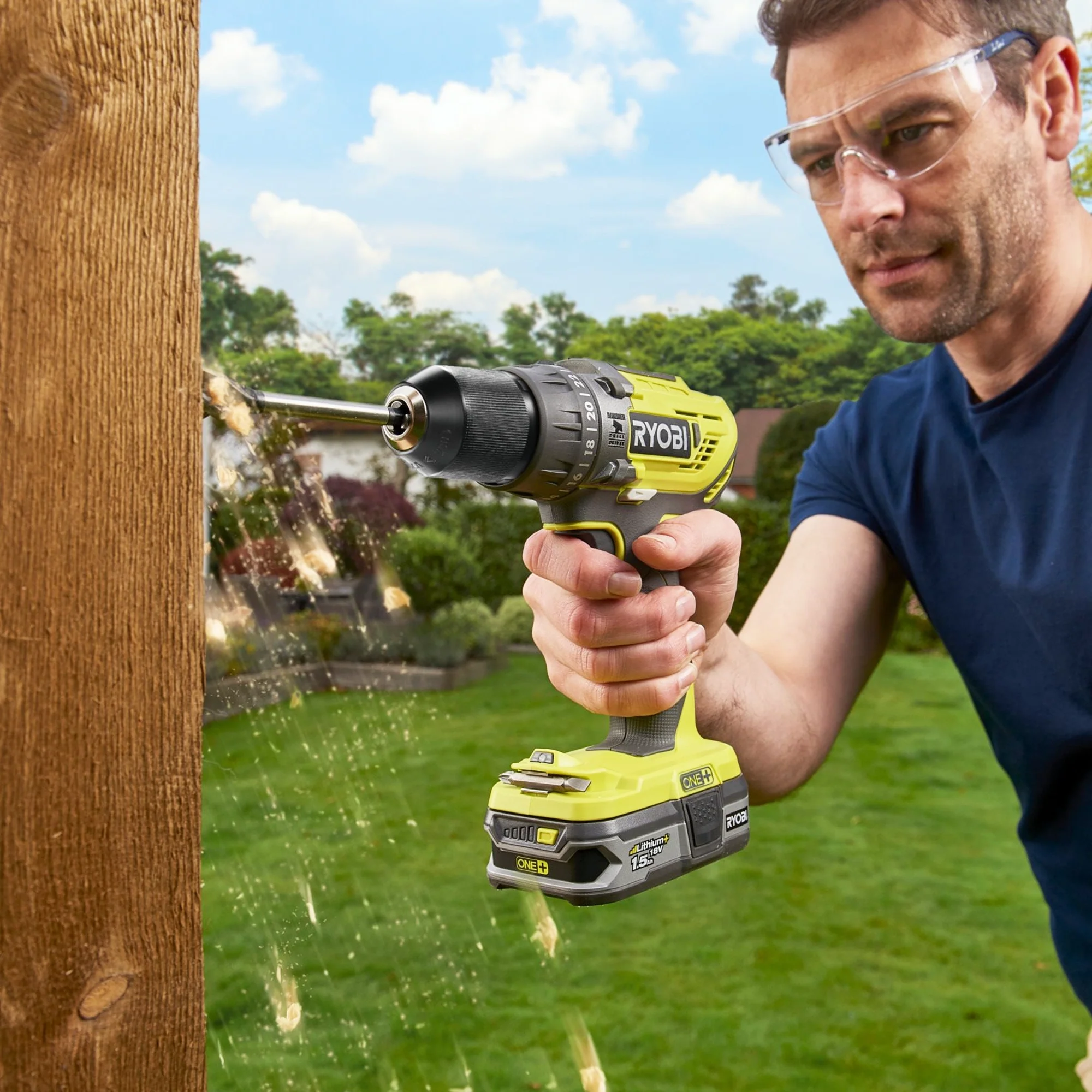 Combo Ryobi R18PDAG-242S 18V 2AH - Image 7