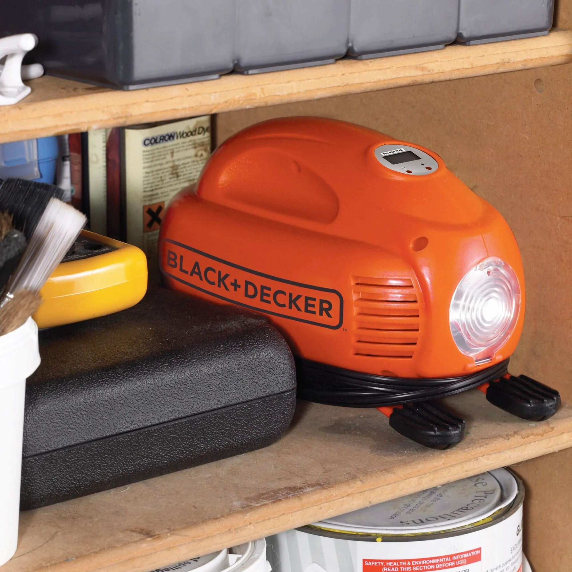 Compressore Portatile Black+Decker ASI200-XJ 12V - Image 4