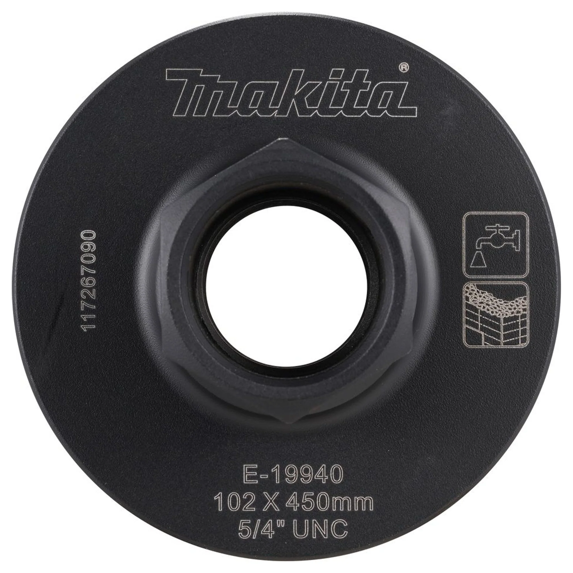 Corona Diamantata Makita E-19940 102x450mm Wet 1-1/4"UNC - Image 4