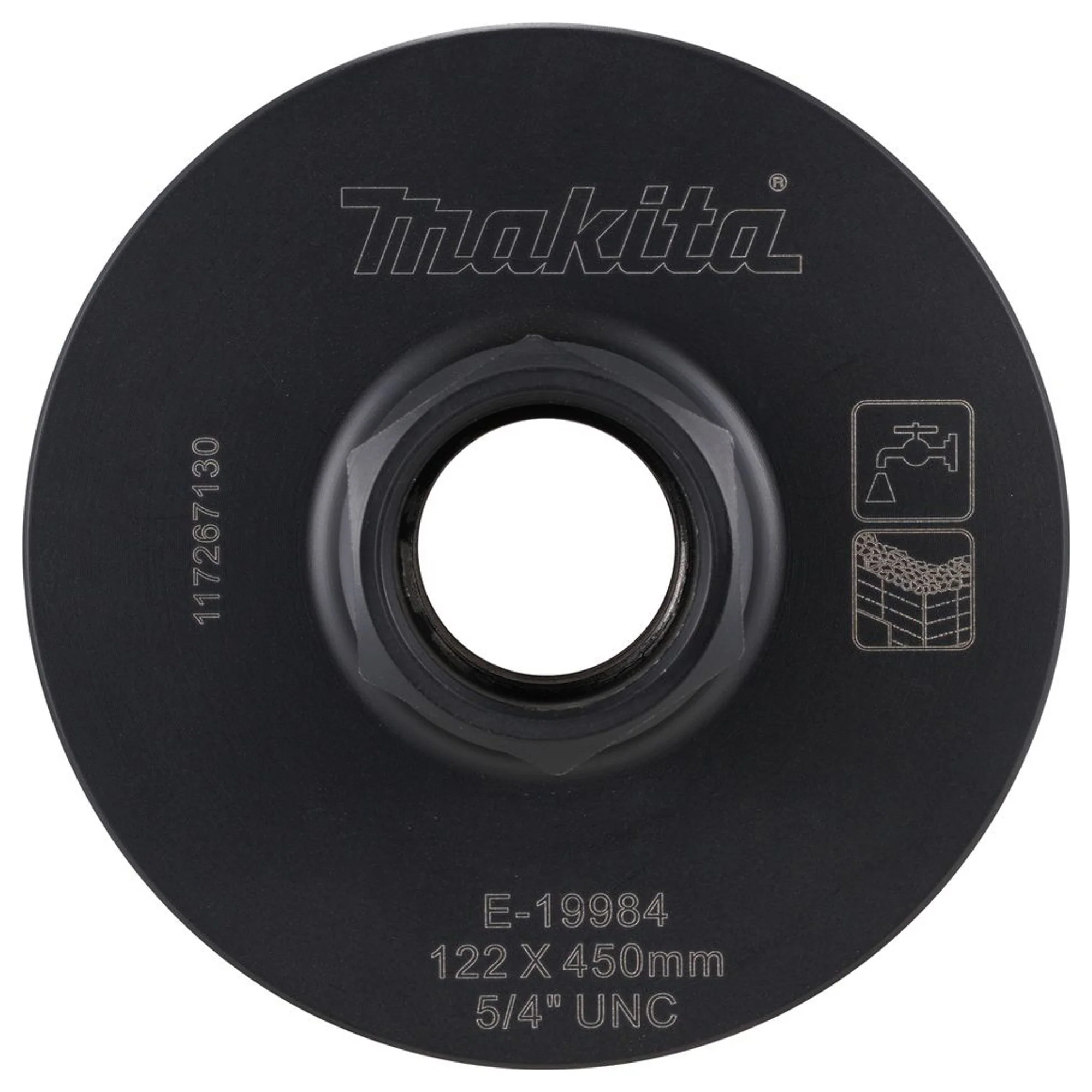 Corona Diamantata Makita E-19984 122x450mm Wet 1-1/4"UNC - Image 4