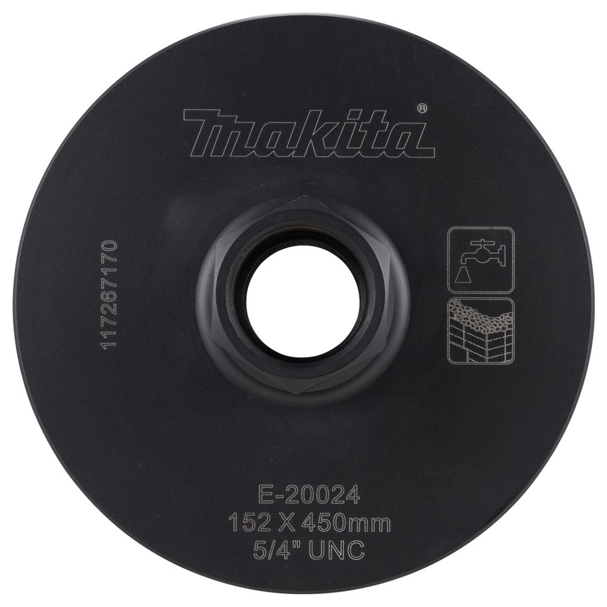 Corona Diamantata Makita E-20024 152x450mm Wet 1-1/4"UNC - Image 4