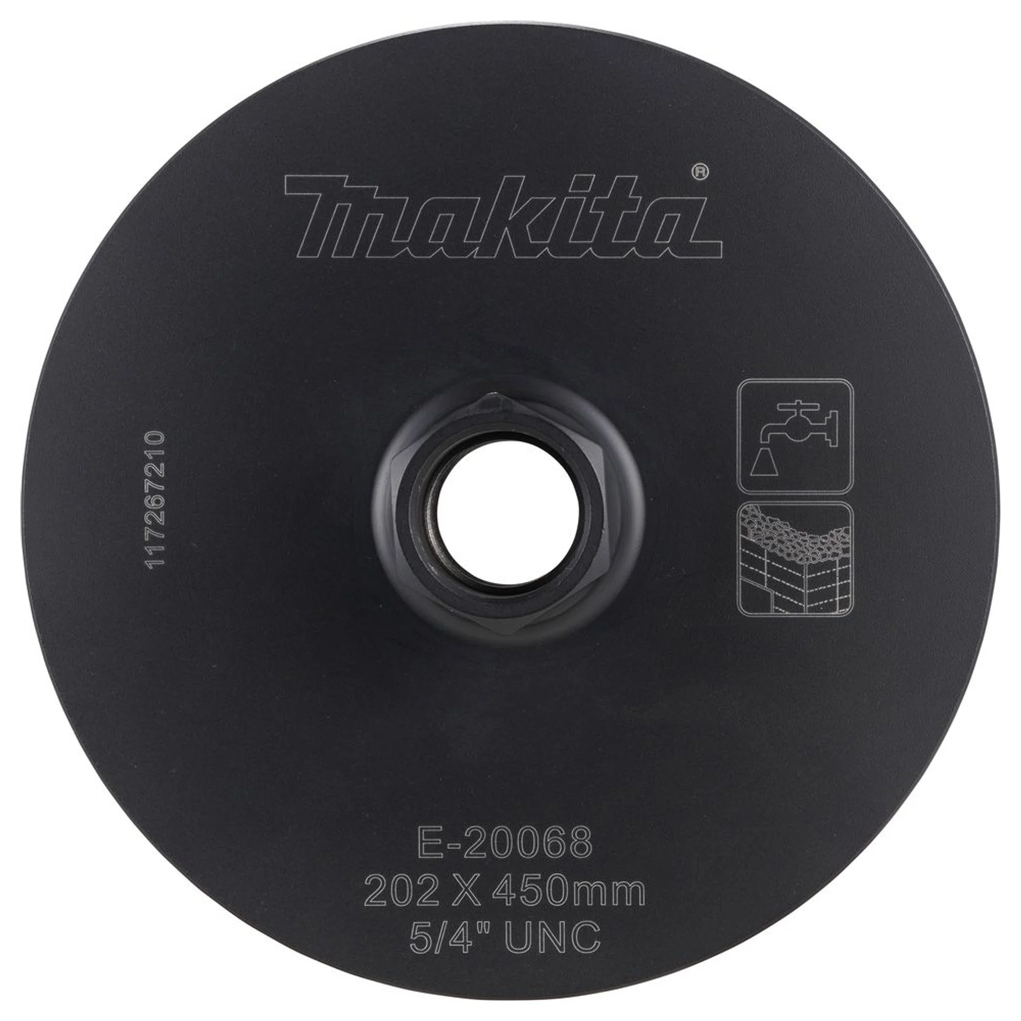 Corona Diamantata Makita E-20068 202x450mm Wet 1-1/4"UNC - Image 4