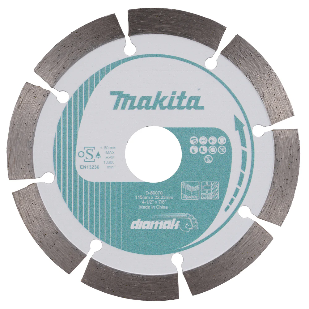 Disco Diamantato Segmentato Makita D-80070 115mm