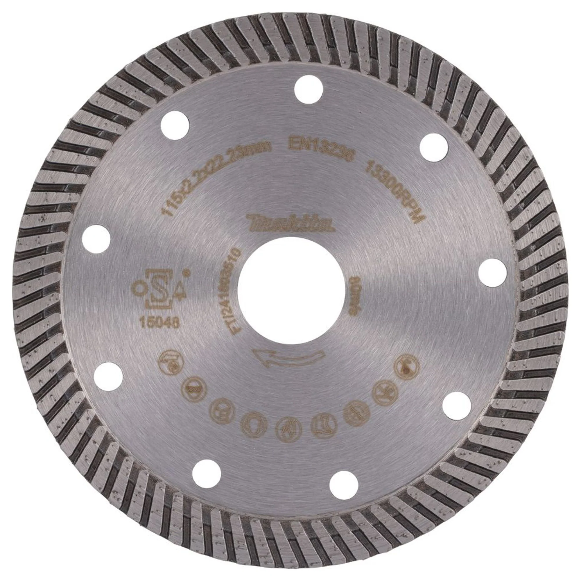 Disco Diamantato Makita D-80151 115mm Marmo Granito - Image 2