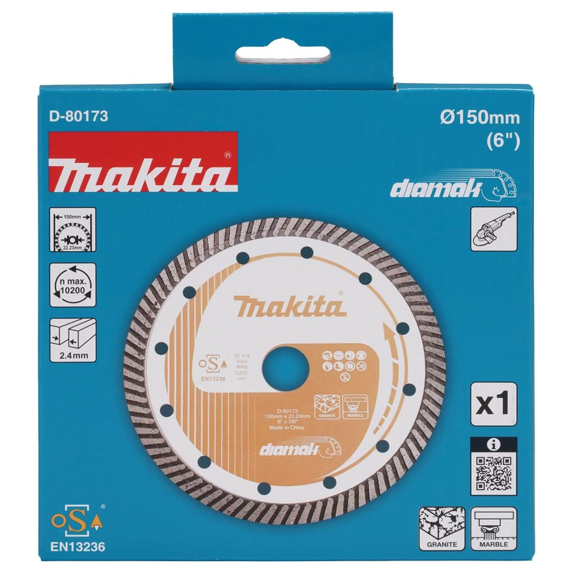 Disco Diamantato Makita D-80173 150mm - Image 3