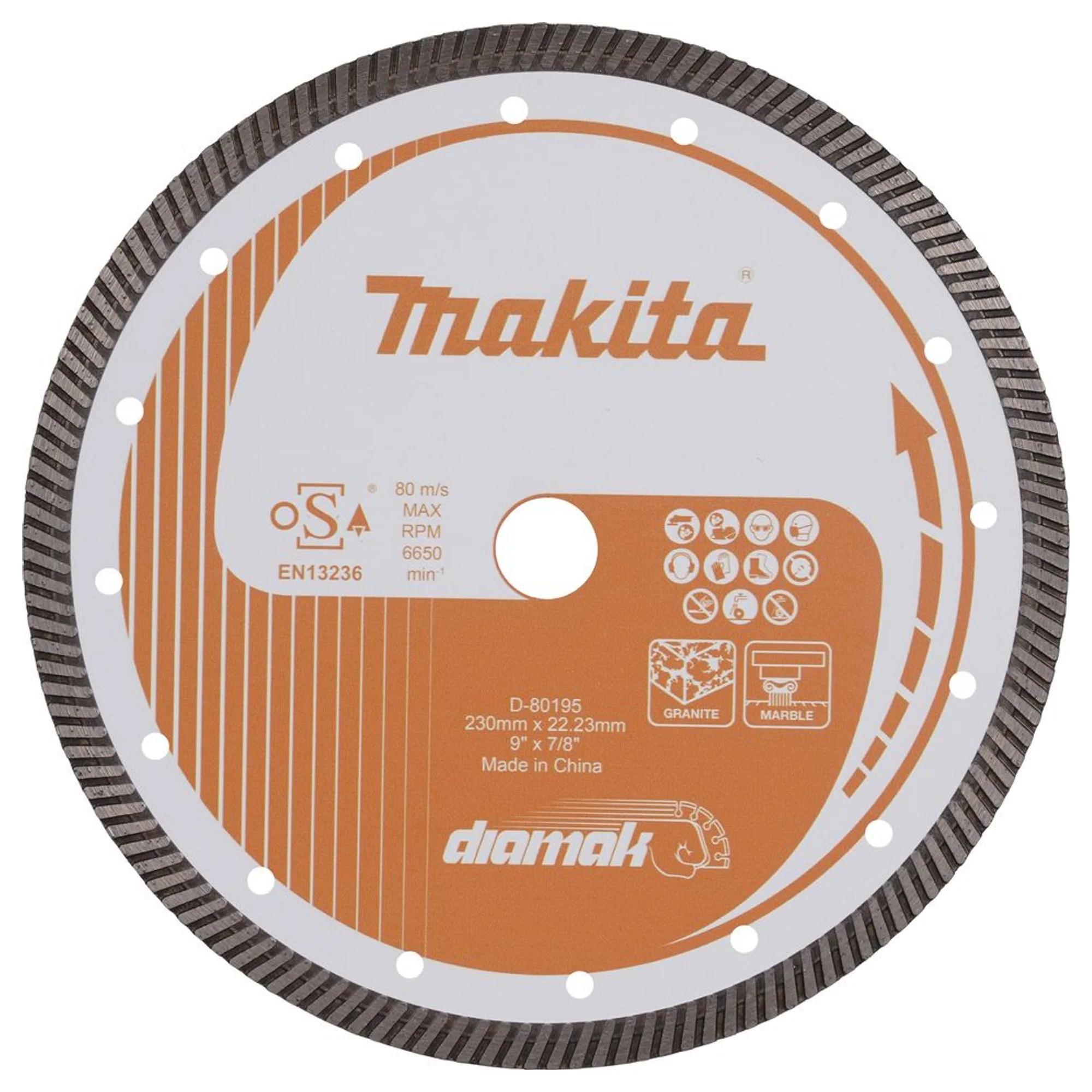 Disco Diamantato Makita D-80195 230mm