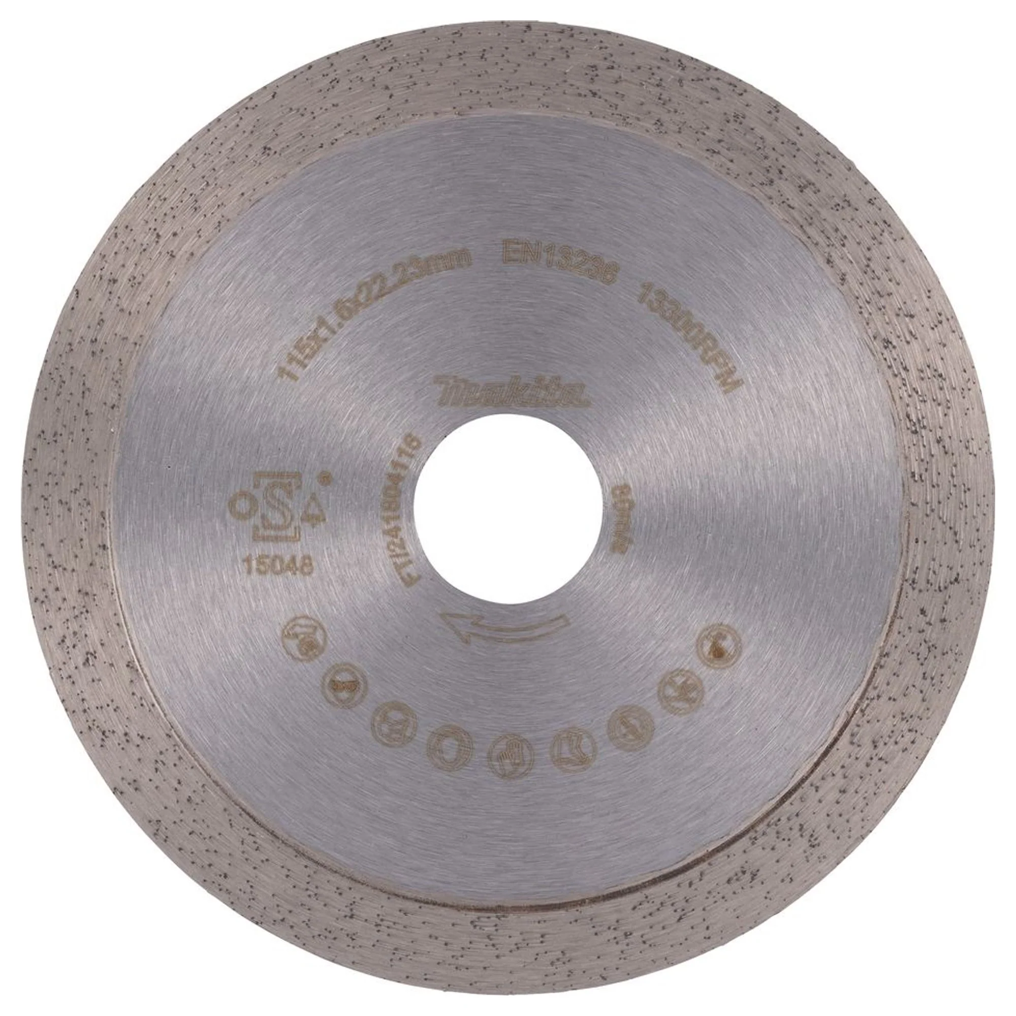 Disco Diamantato Makita D-80210 115mm Corona Continua - Image 2