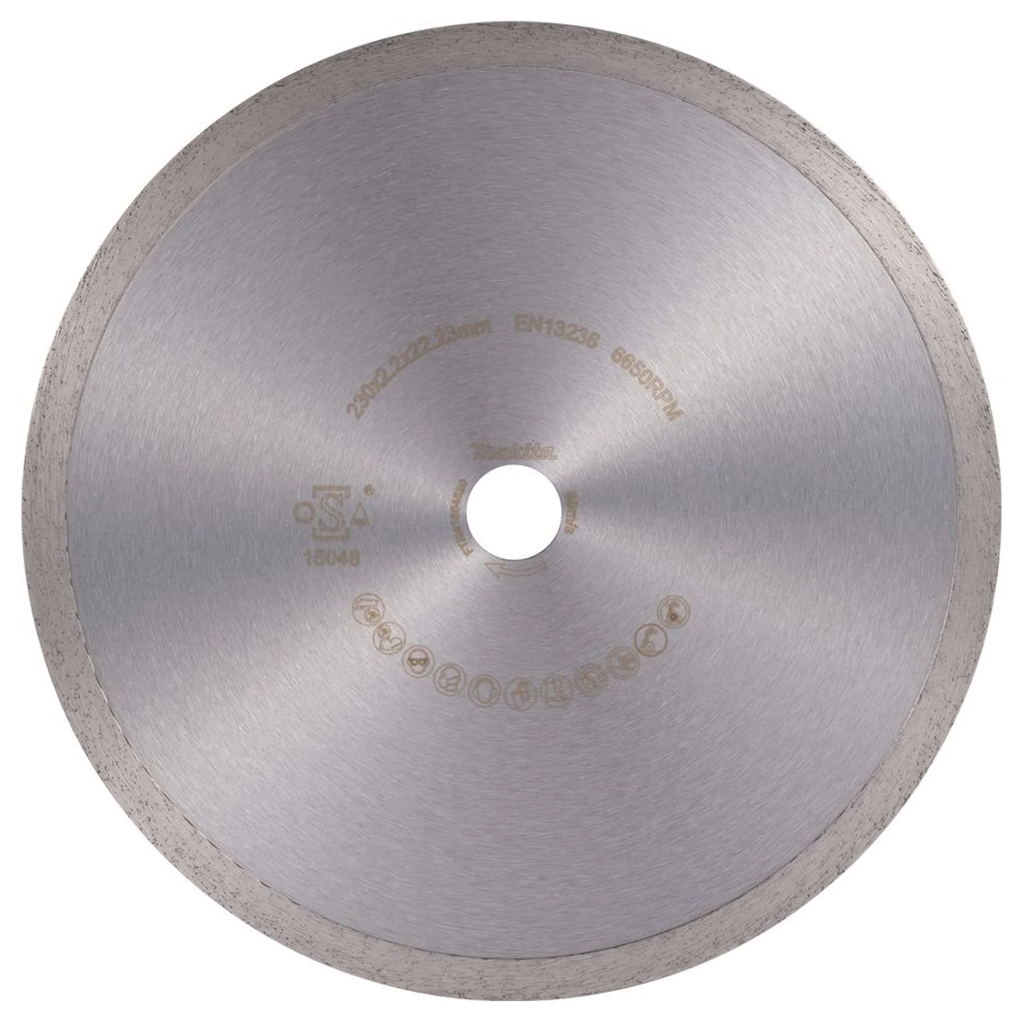 Disco Diamantato Makita D-80254 230mm Corona Continua - Image 2