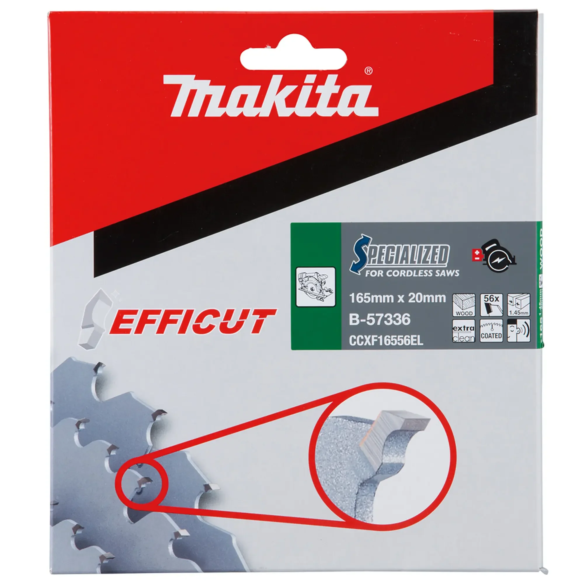 Disco Efficut T.C.T. Makita B-57336 - Image 2