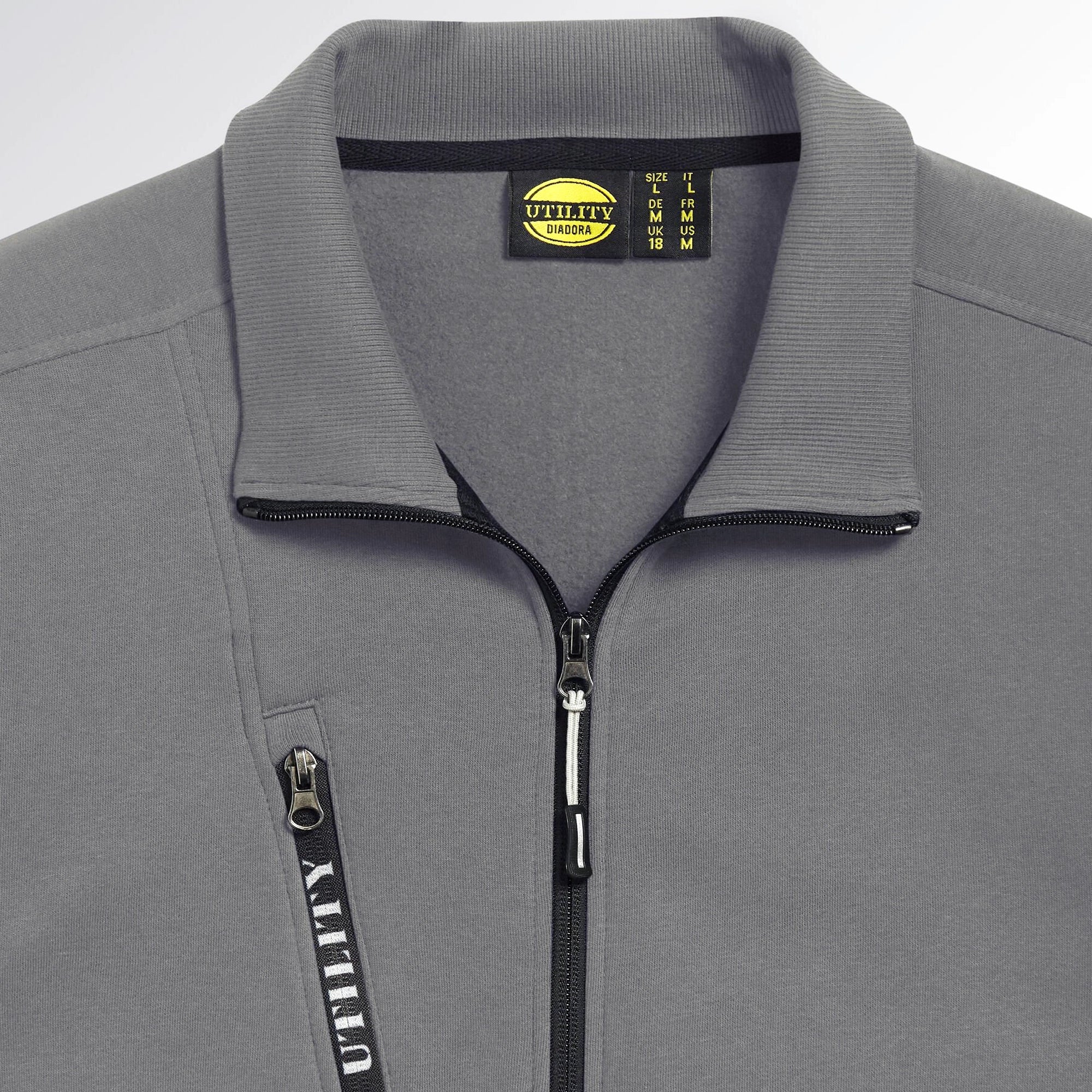 Felpa Diadora Sweatshirt Fz Litework - Image 6