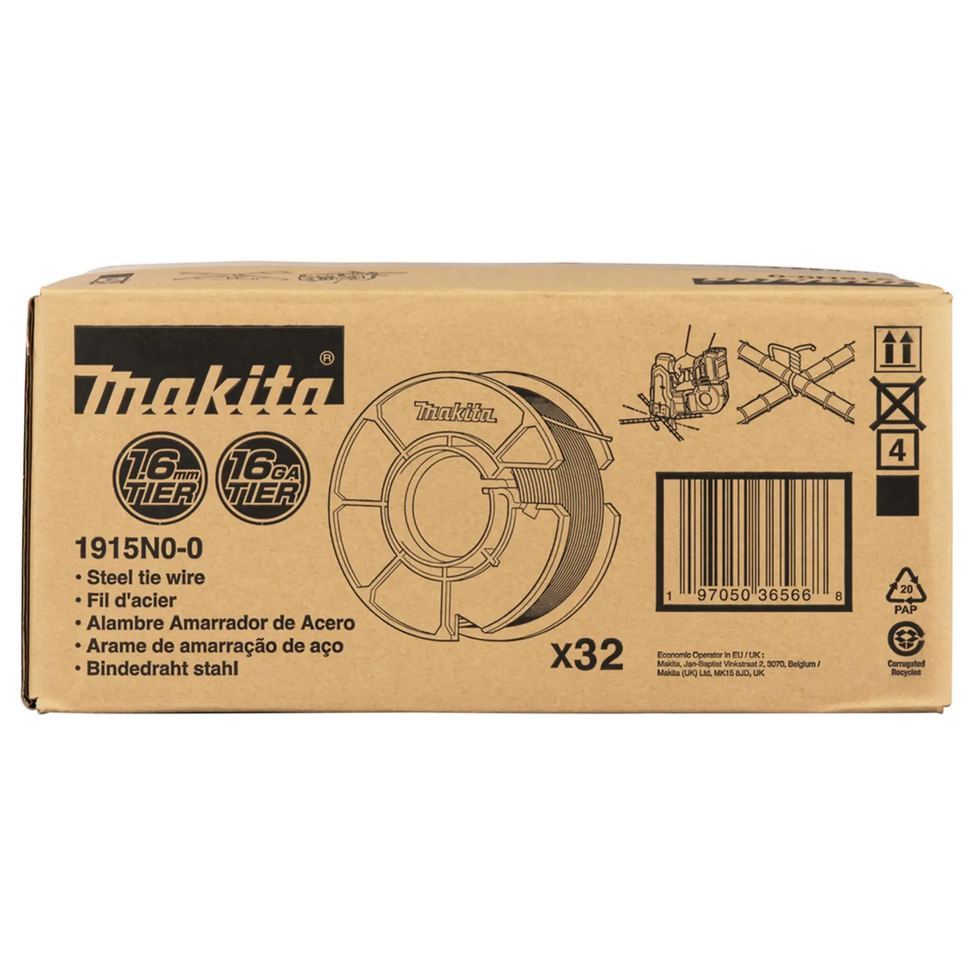 Filo metallico ricotto Makita 1915N0-0 conf. 32pz - Image 5