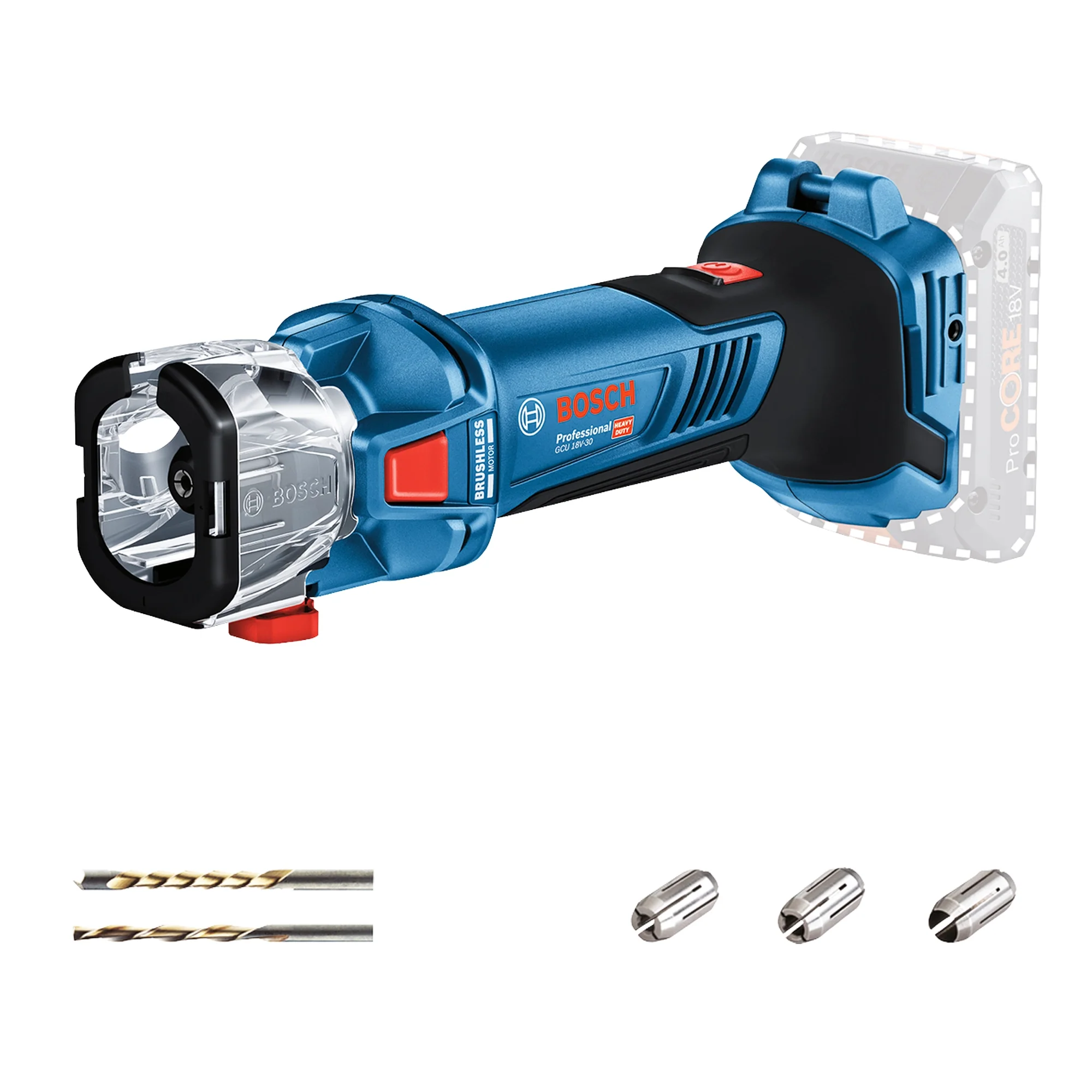 Fresatrice Bosch GCU 18V-30 - Image 2