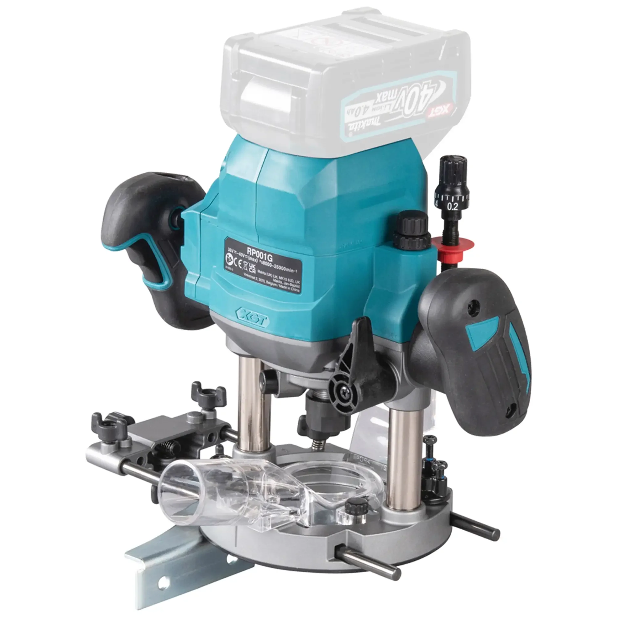 Fresatrice verticale Makita RP001GZ02 40V - Image 6