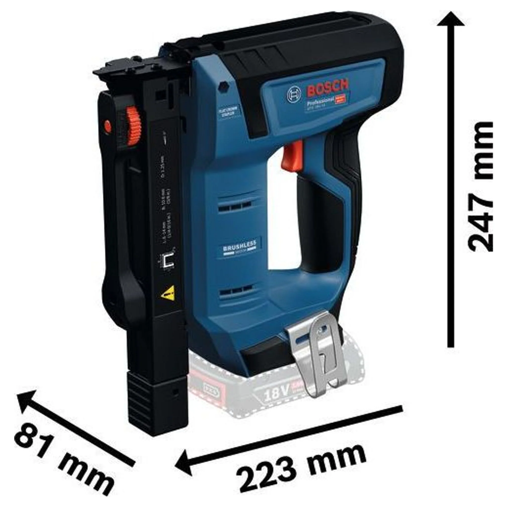 Graffatrice Bosch GTH 18V-14 18V - Image 3