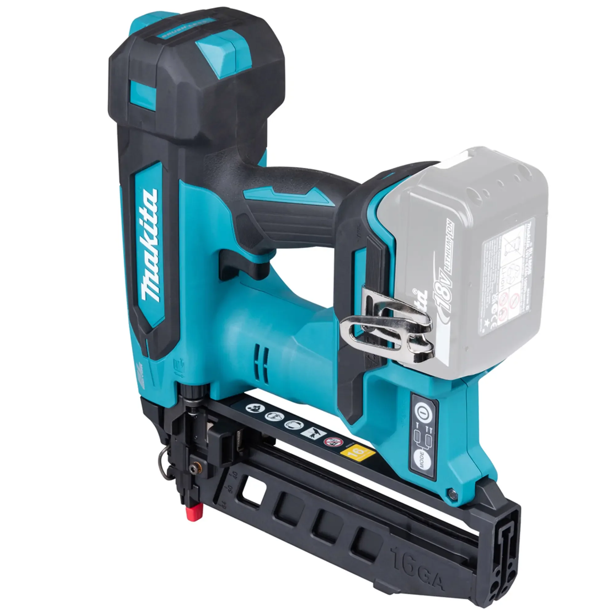 Groppinatrice pneumatica Makita DBN601ZJ 18V - Image 2