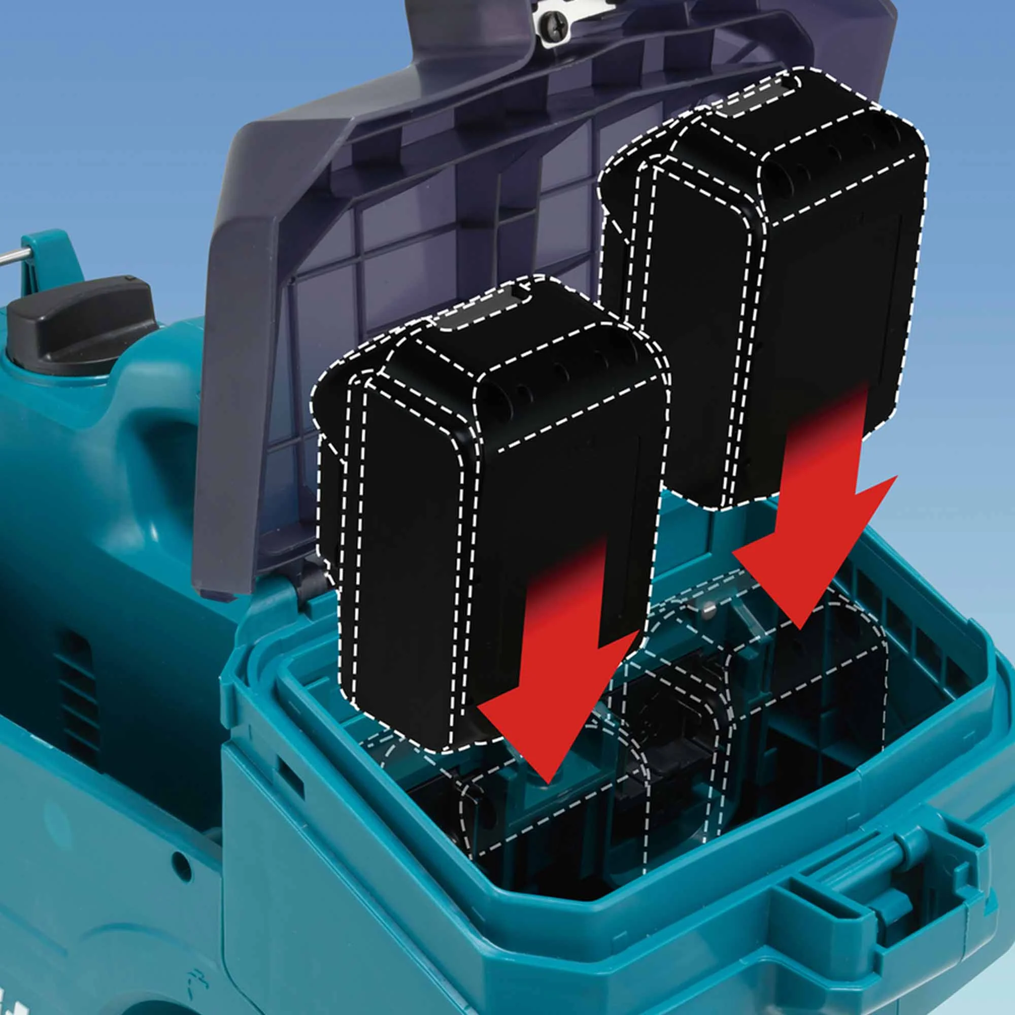 Idropulitrice a freddo Makita DHW080ZK 18Vx2 - Image 9