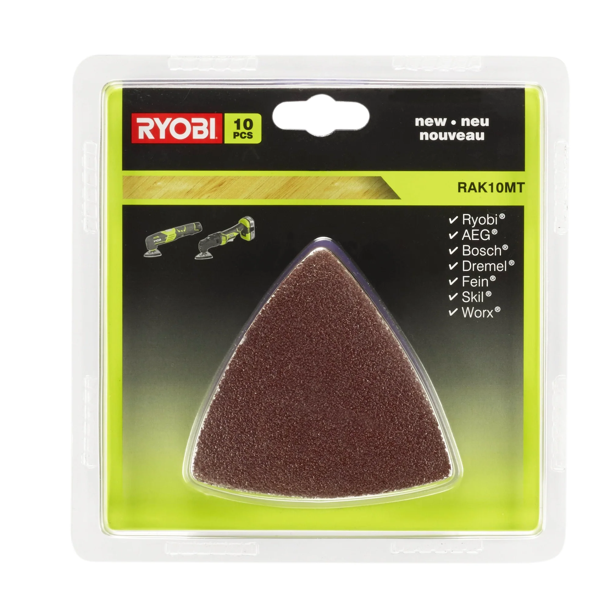 Kit Abrasive Ryobi RAK10MT 10 pz - Image 3