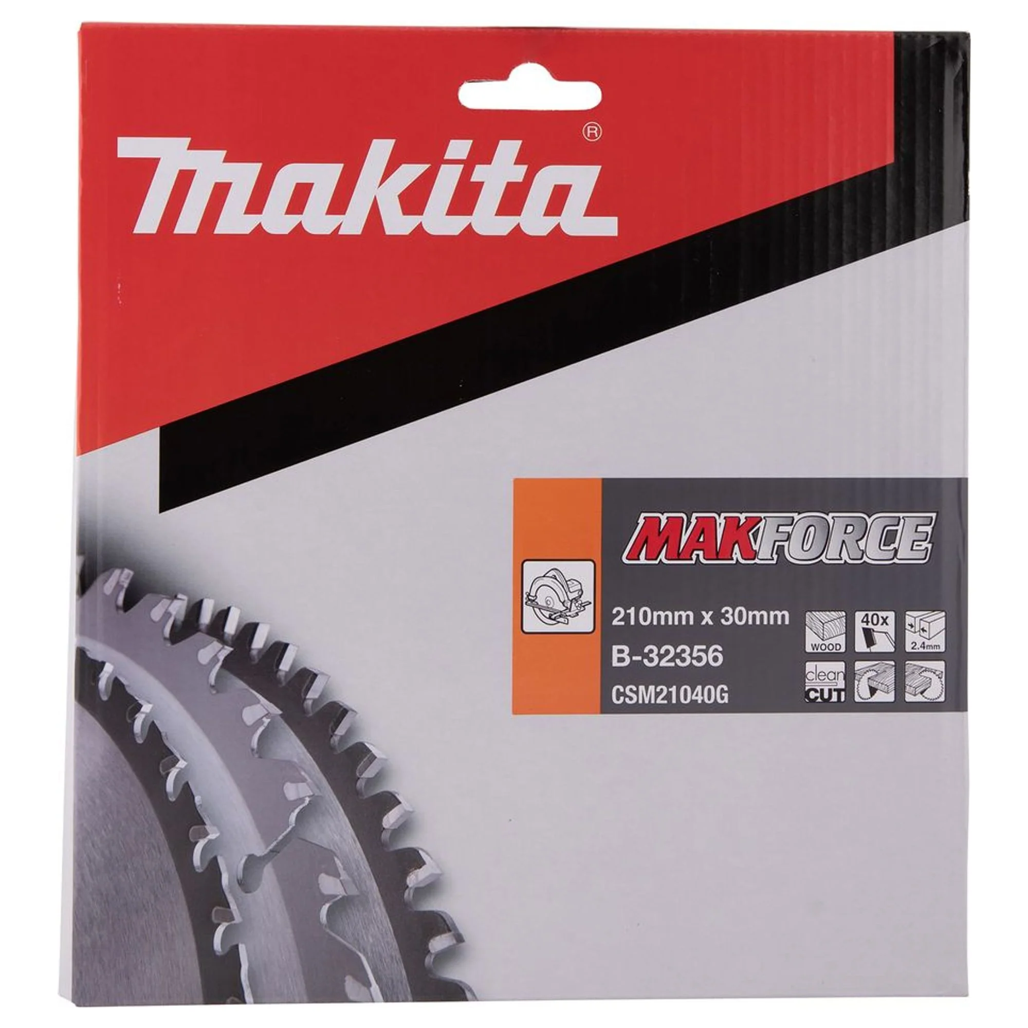 Lama Circolare Makita B-32356 210mm 40T - Image 2