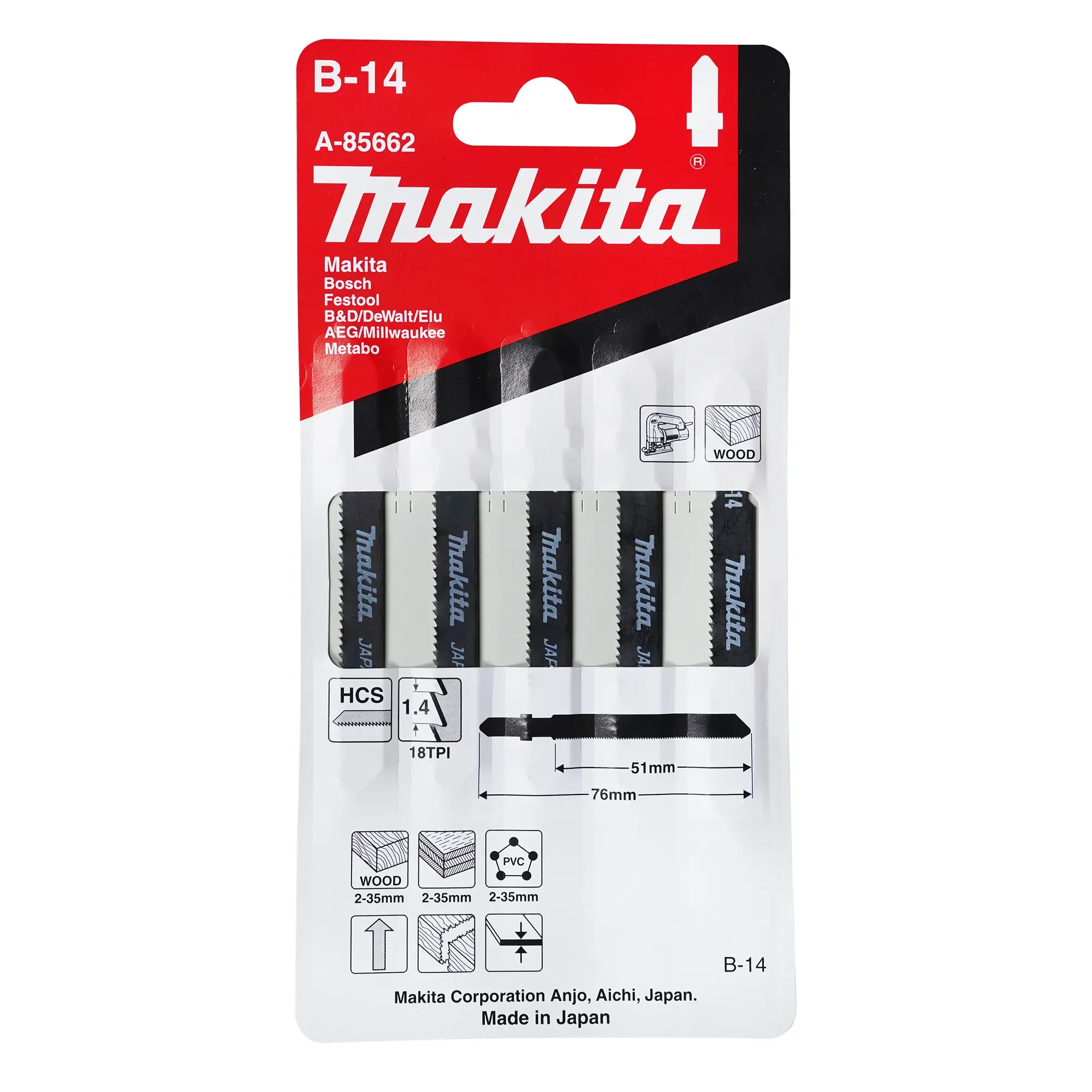 Lama HCS Makita A-85662 - Image 2