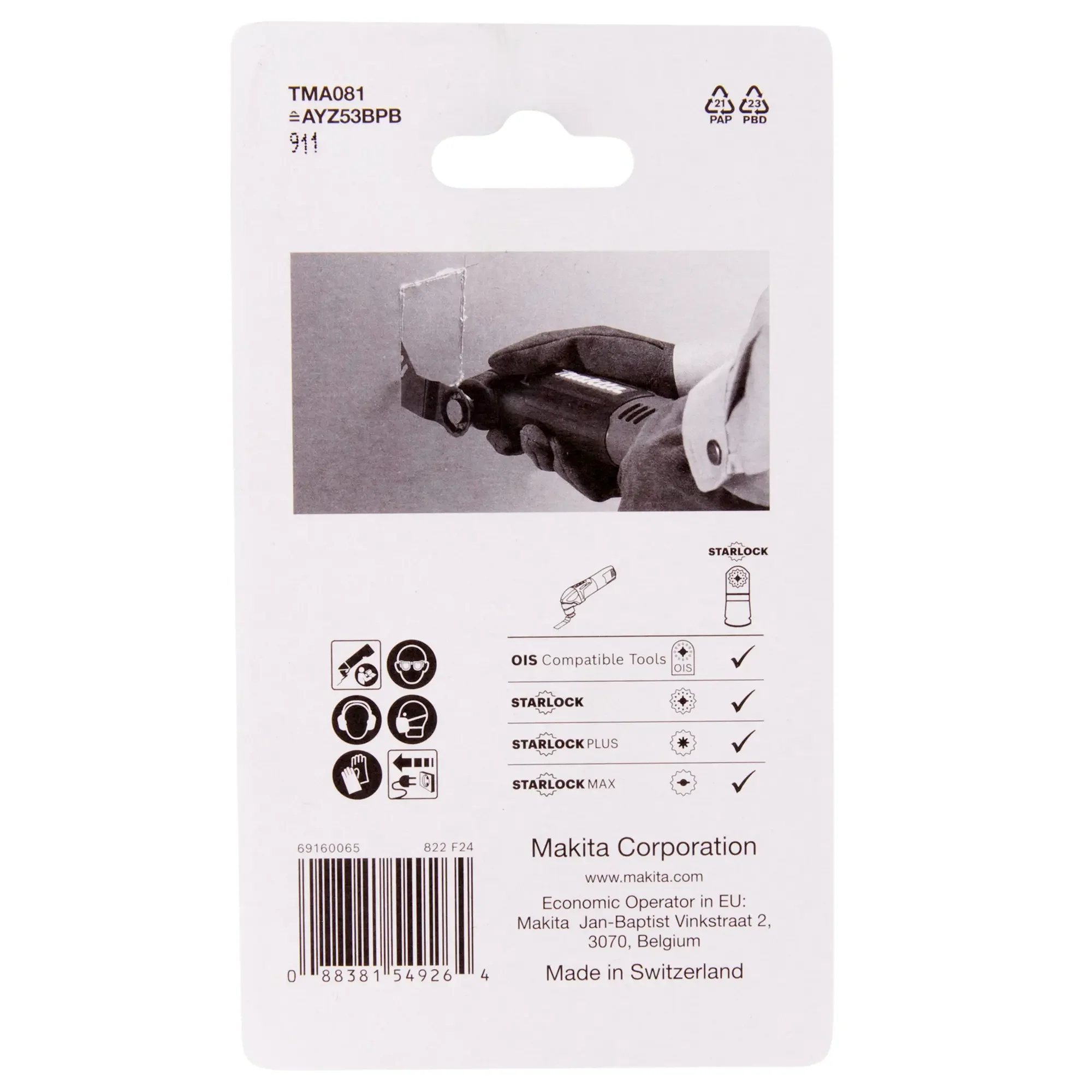 Lama per Multifunzione Makita B-69777 - Image 4